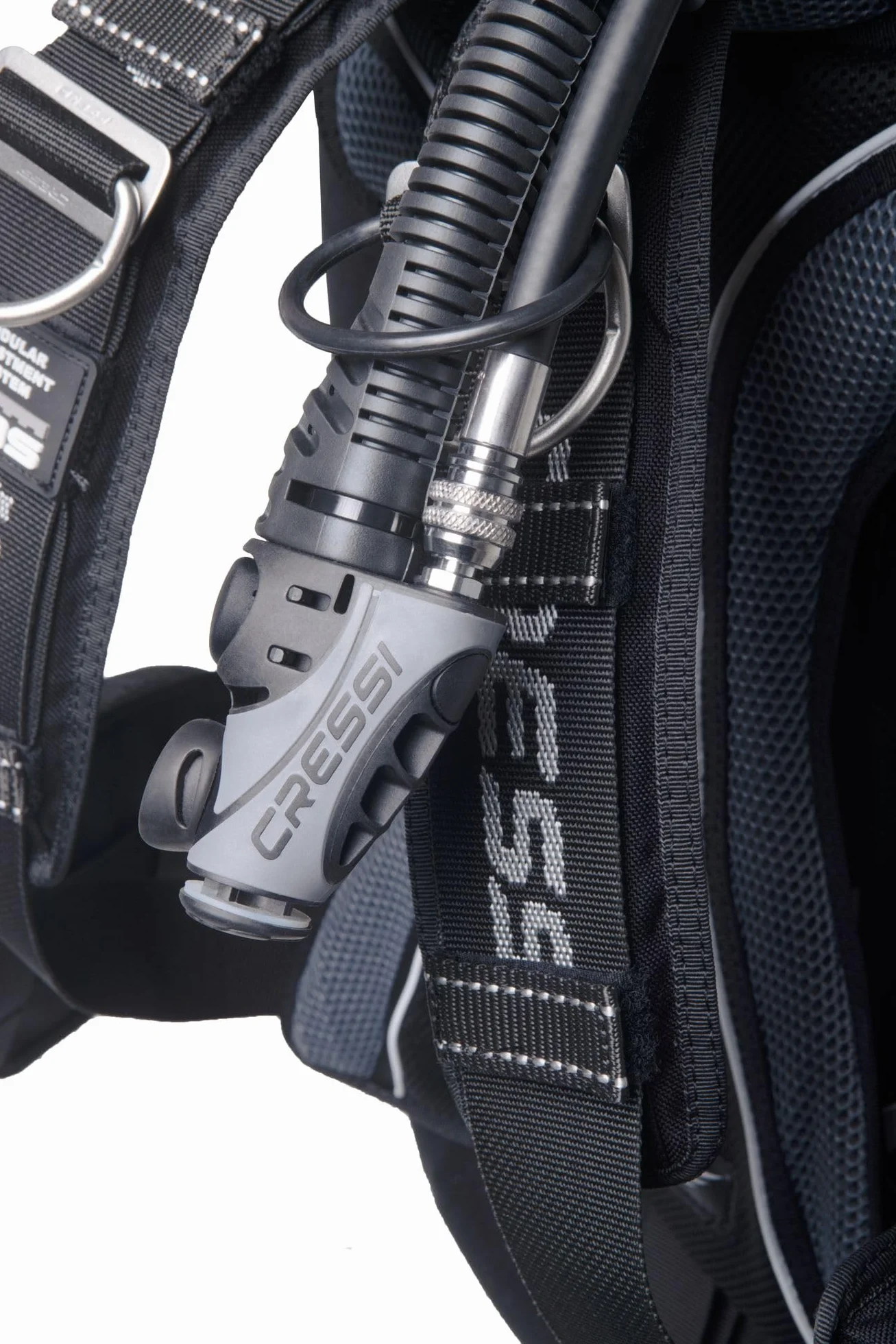Cressi Aquawing Plus BCD XS/XL, Tuta asciutta Unisex, Nero, M