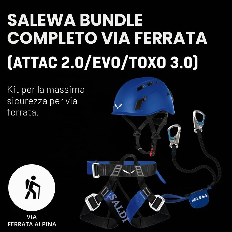 Salewa Kit Via Ferrata Attac Evo Toxo 3.0