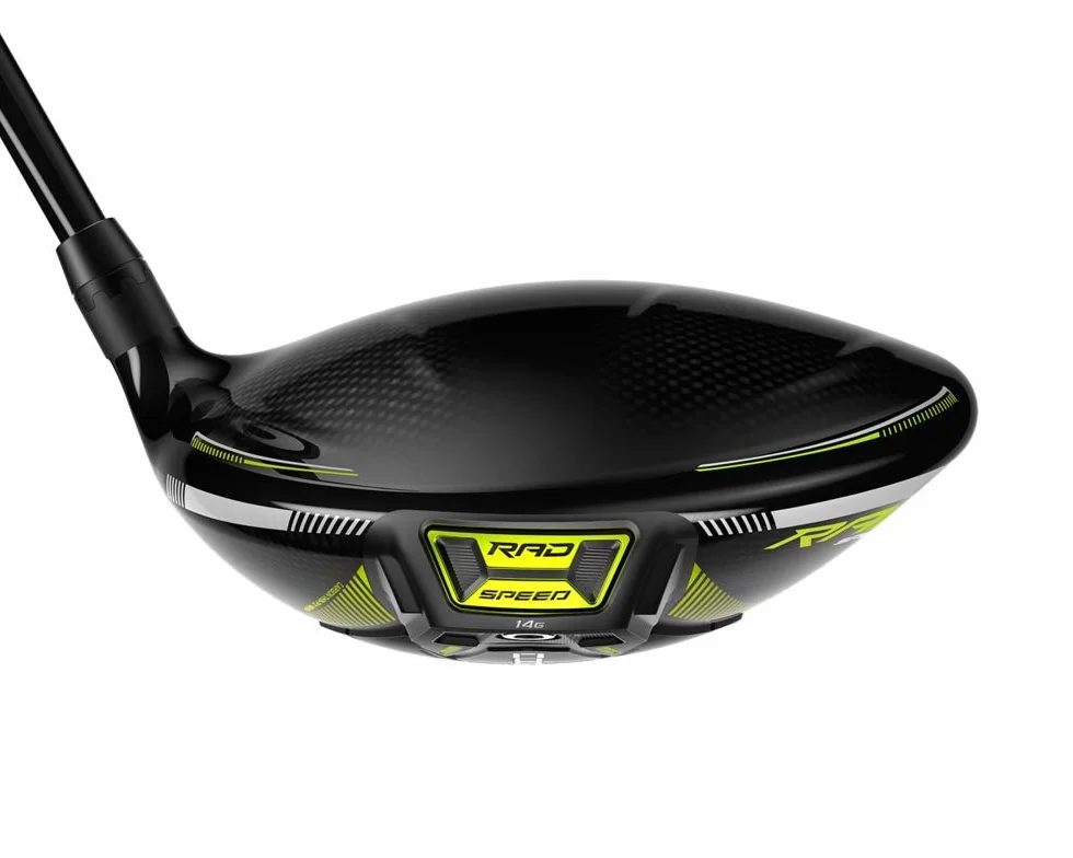 Cobra Golf 2021 Radspeed XB Driver Gloss Black-Turbo Yellow Project X Hzrdus Rdx Blue Stiff Flex 9