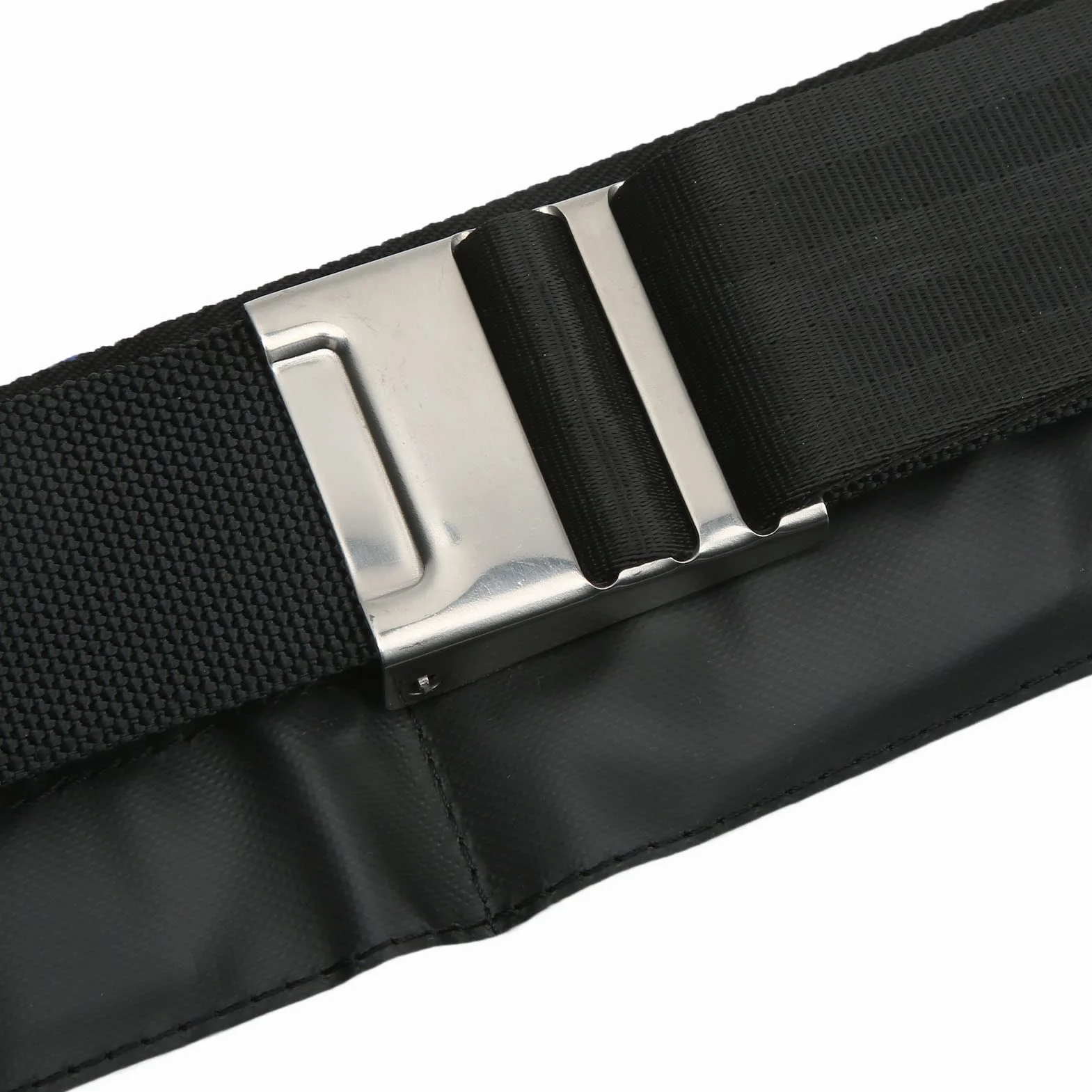 Cintura con Piombi da Sub in Tessuto Oxford 4 Tasche Fibbia Sgancio Rapido Regolabile per Immersioni Snorkeling Apnea
