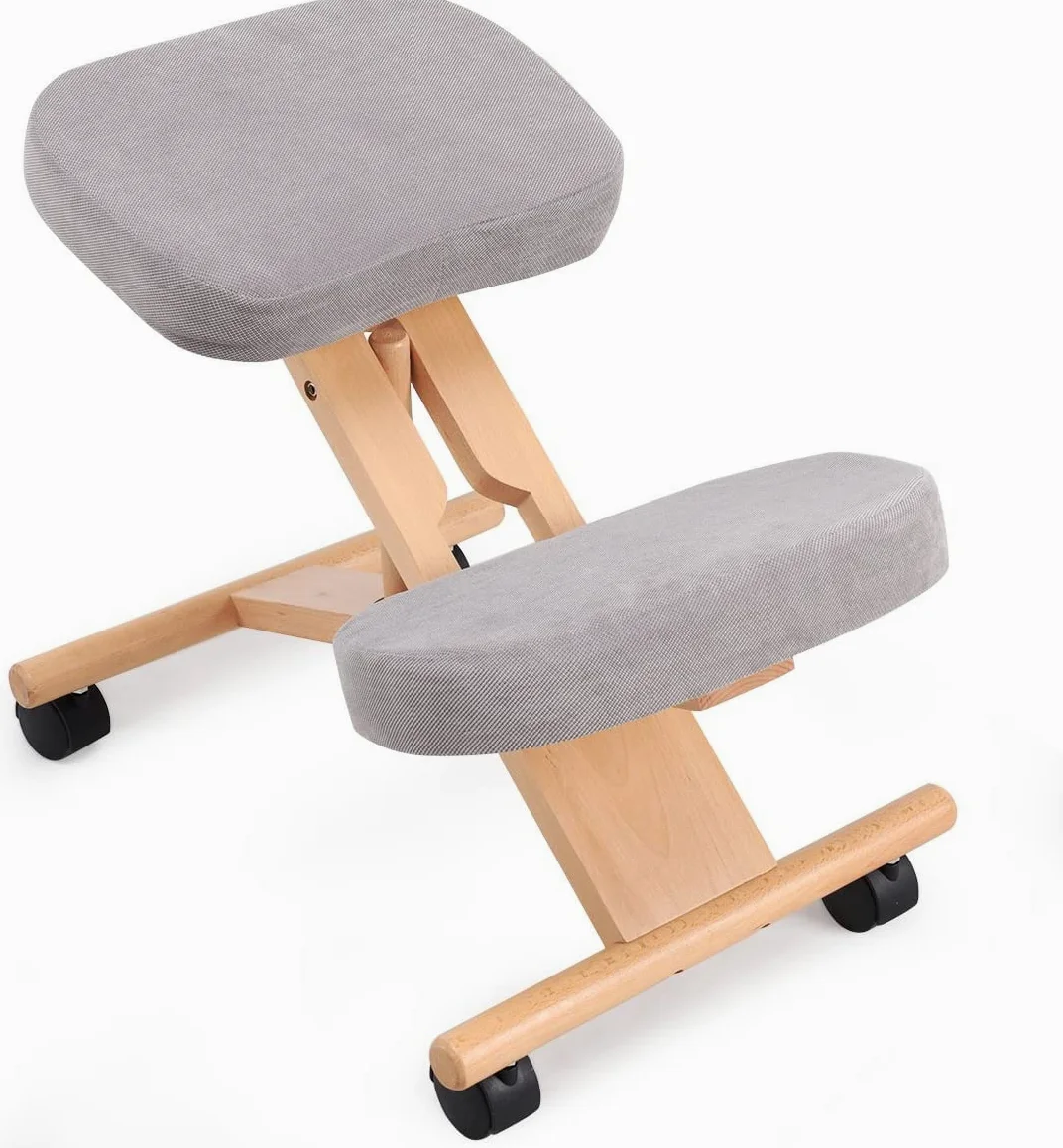 Pro 11 Wellbeing, Sedia svedese ergonomica regolabile in altezza, 2 colori (grigio)