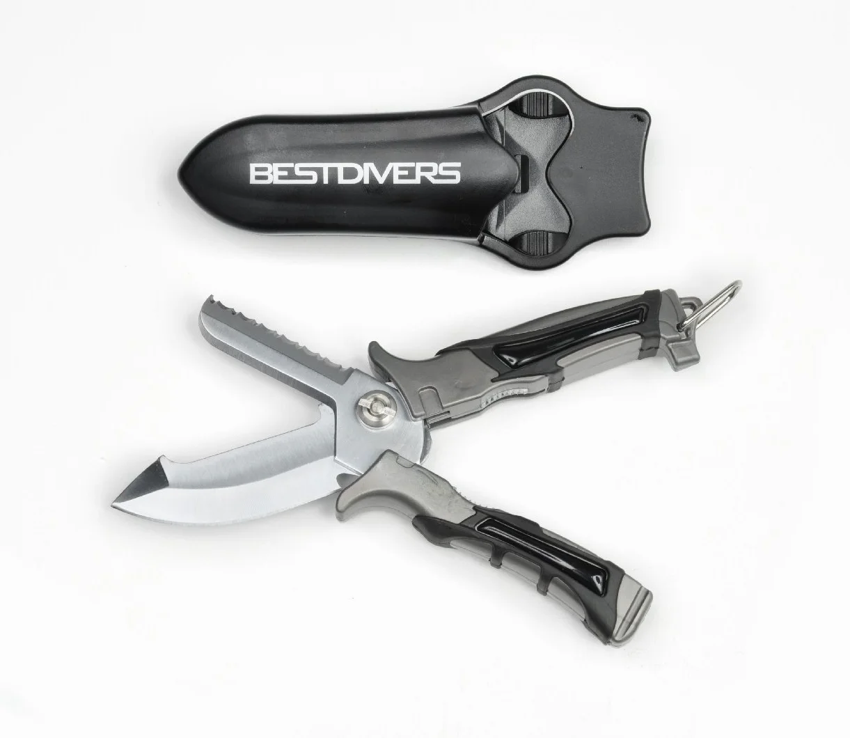 Best Divers Coltello Professional, Sk21 Lama 9 cm, Forbice/Coltello