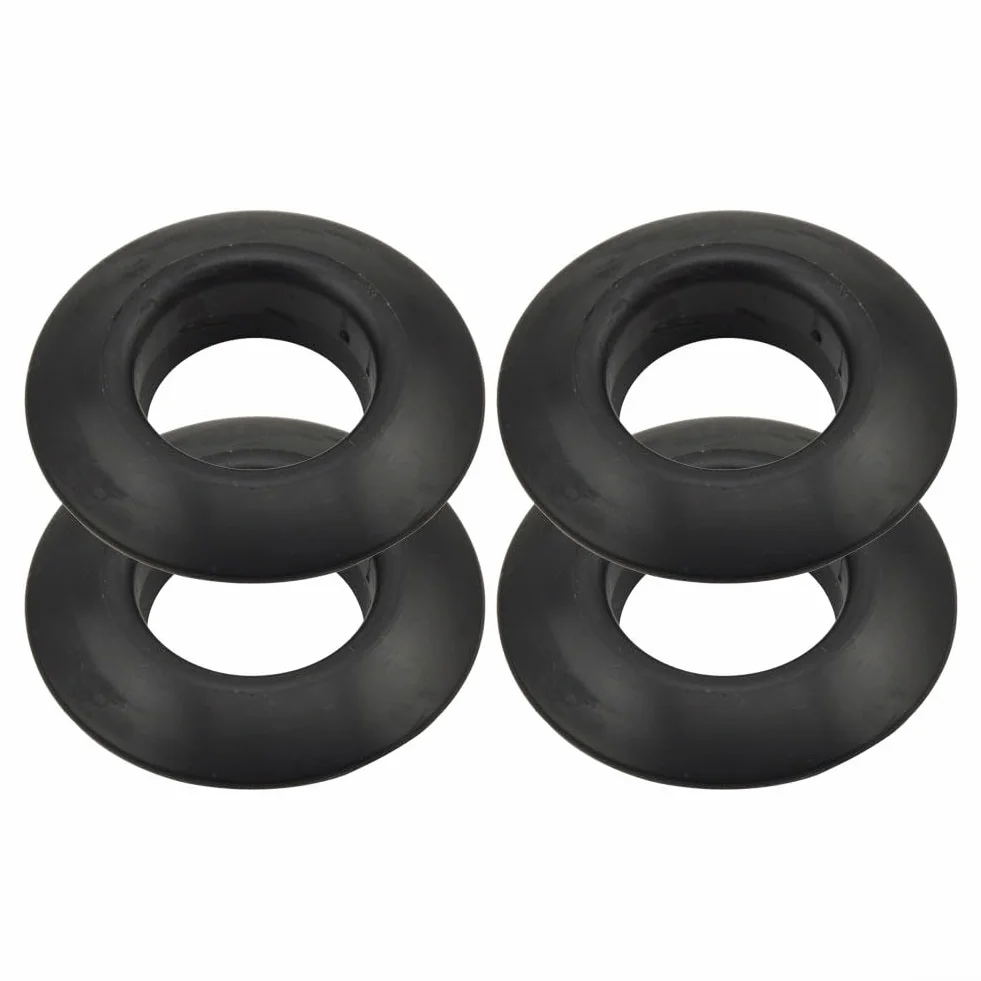 Anelli antigoccia TPR per pagaie canoa diametro interno 27 mm esterno 57 mm spessore 14 mm nere