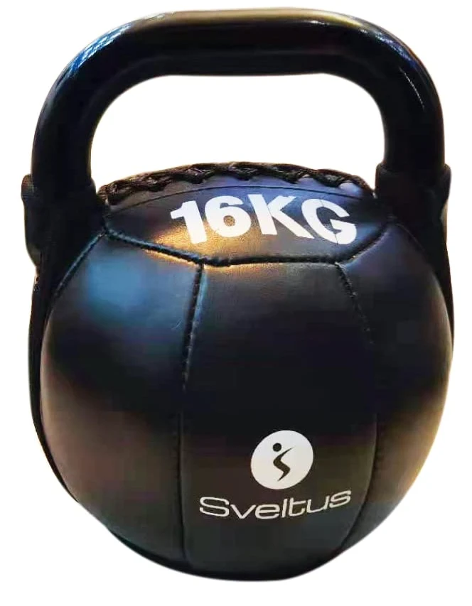 Soft kettlebell PU nero 16 kg