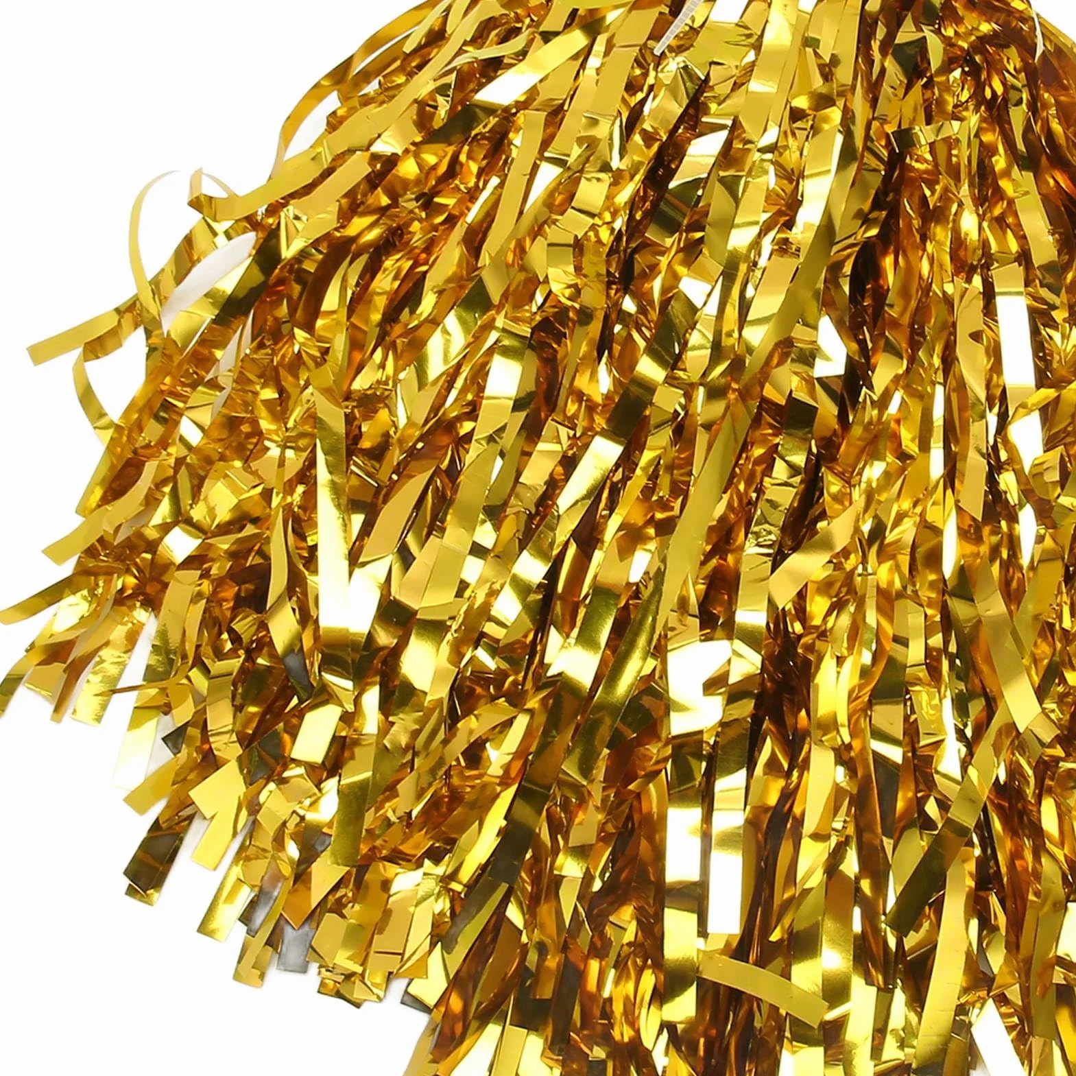 24 PON PON Metallici da Cheerleader per Bambini, Morbidi Fogli da 12 Pollici, Feste Sportive