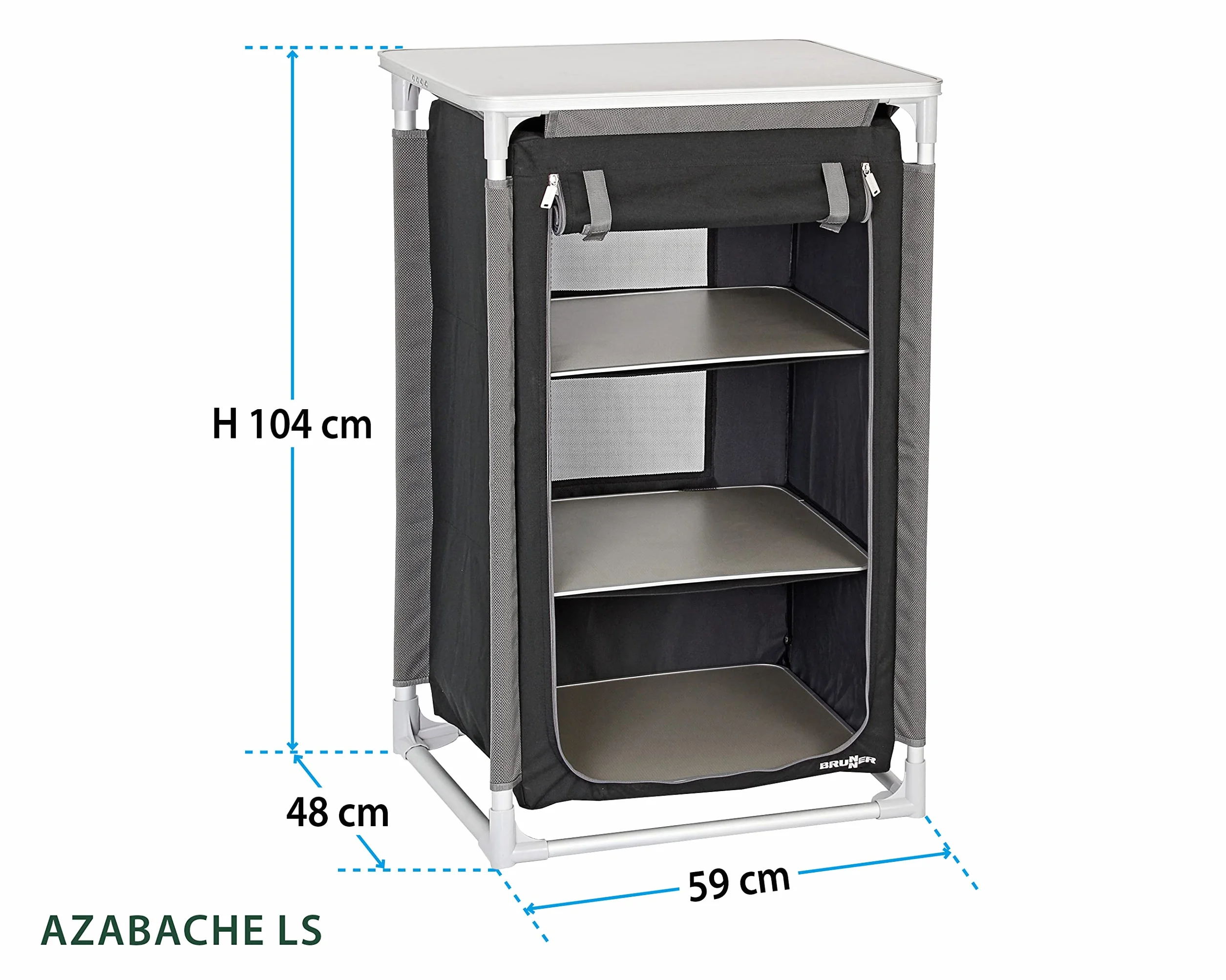 BRUNNER Azabache LS mobiletto da Cucina