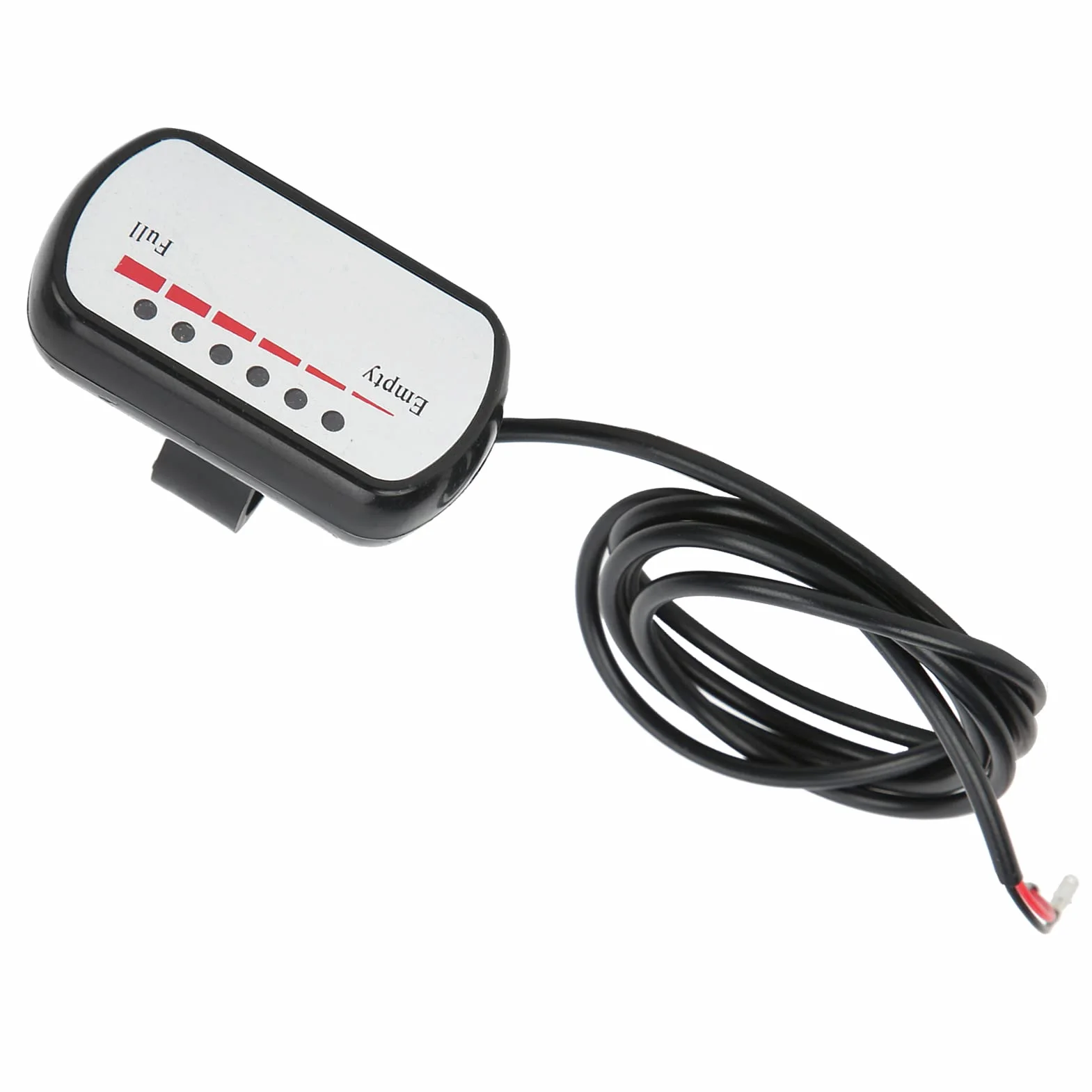 Indicatore Batteria 36V Display LCD Livello Carica, Voltmetro per Bicicletta Elettrica Monopattino Elettrico, Installazione Semplice con Fili a Clip
