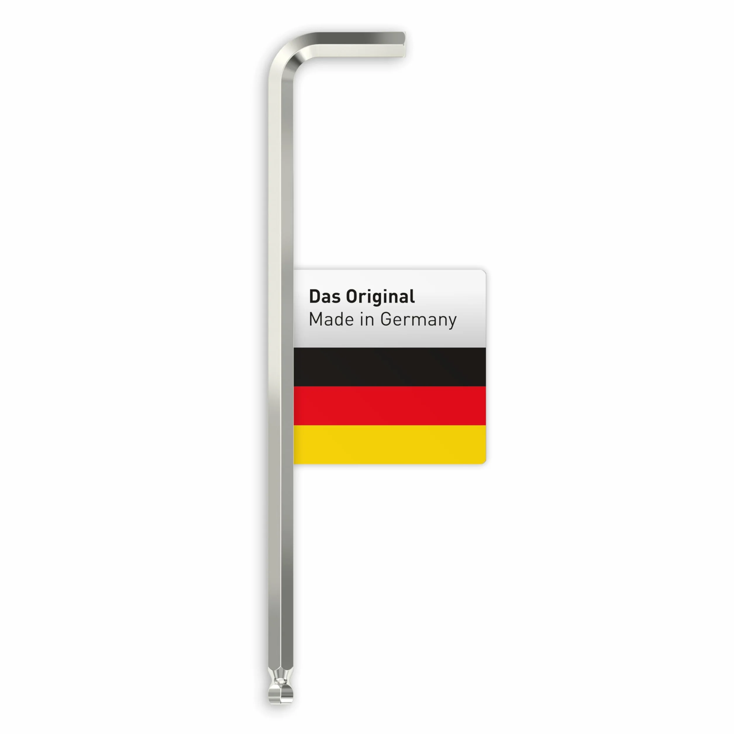 INBUS 72410 Chiave a Brugola Extra Lunghe 5mm Testa a Sfera Made in Germany