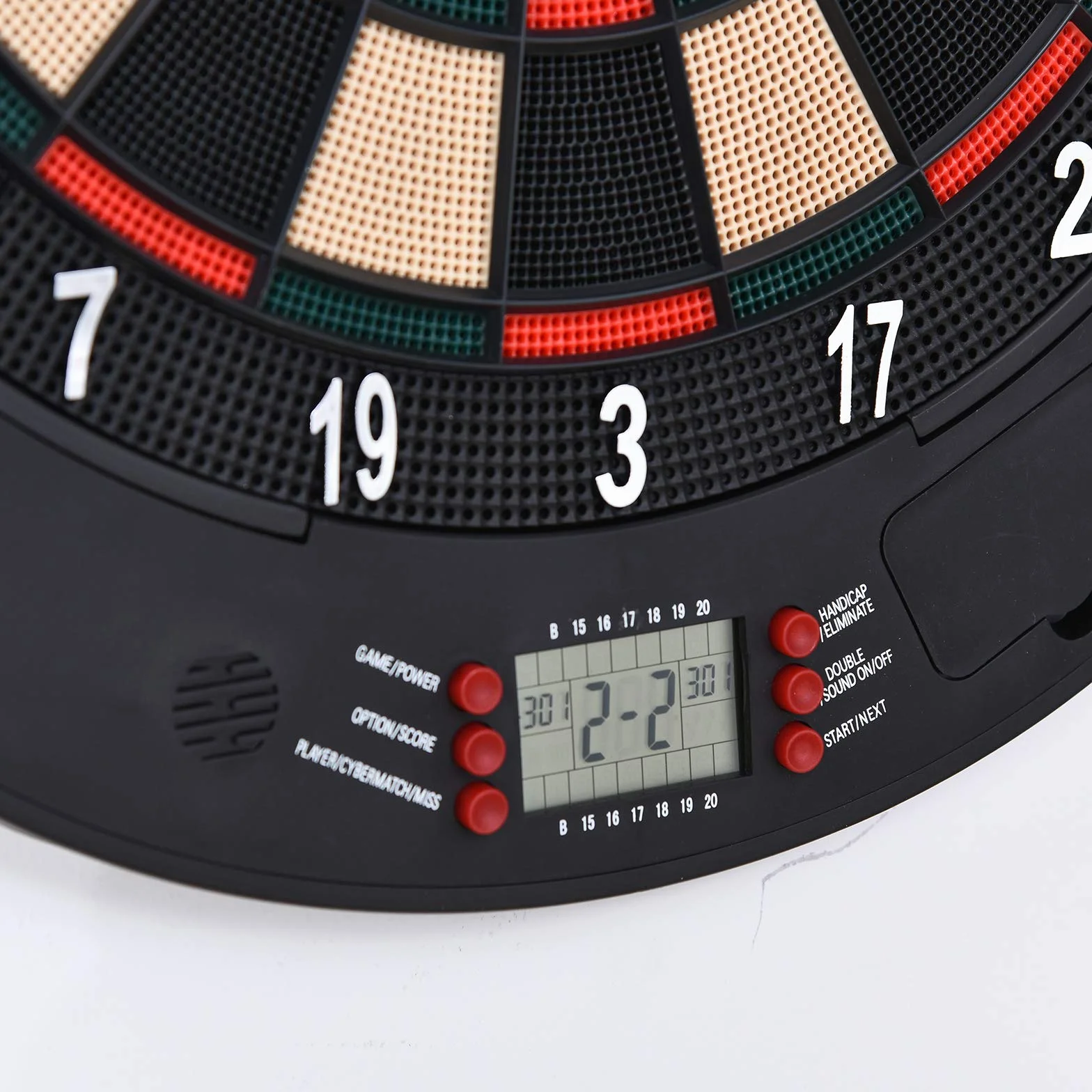 HOMCOM Bersaglio Freccette Elettronico 8 Giocatori 6 Freccette Schermo LCD 26 Modalità Gioco