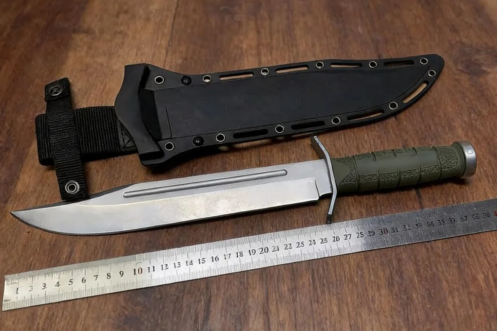 Generico TEERMA XP3 Forgiatura integrata fixed blade Coltello multiuso, Utilizzato principalmente per campeggio, caccia, pesca, esplorazione della giungla, escursionismo