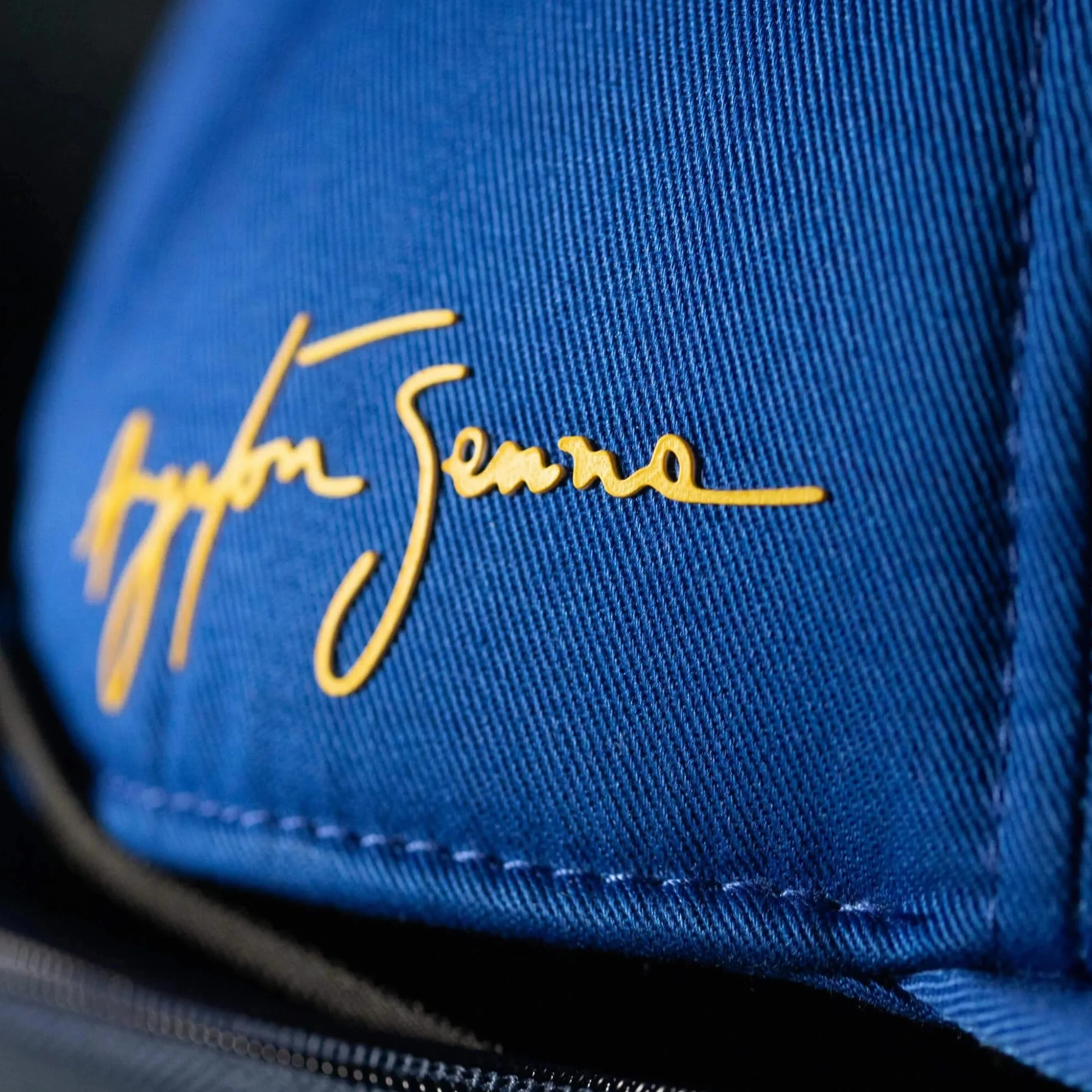 Ayrton Senna F1 Nacional 1984 Cappello Originale Blu Berretto da Baseball Regolabile