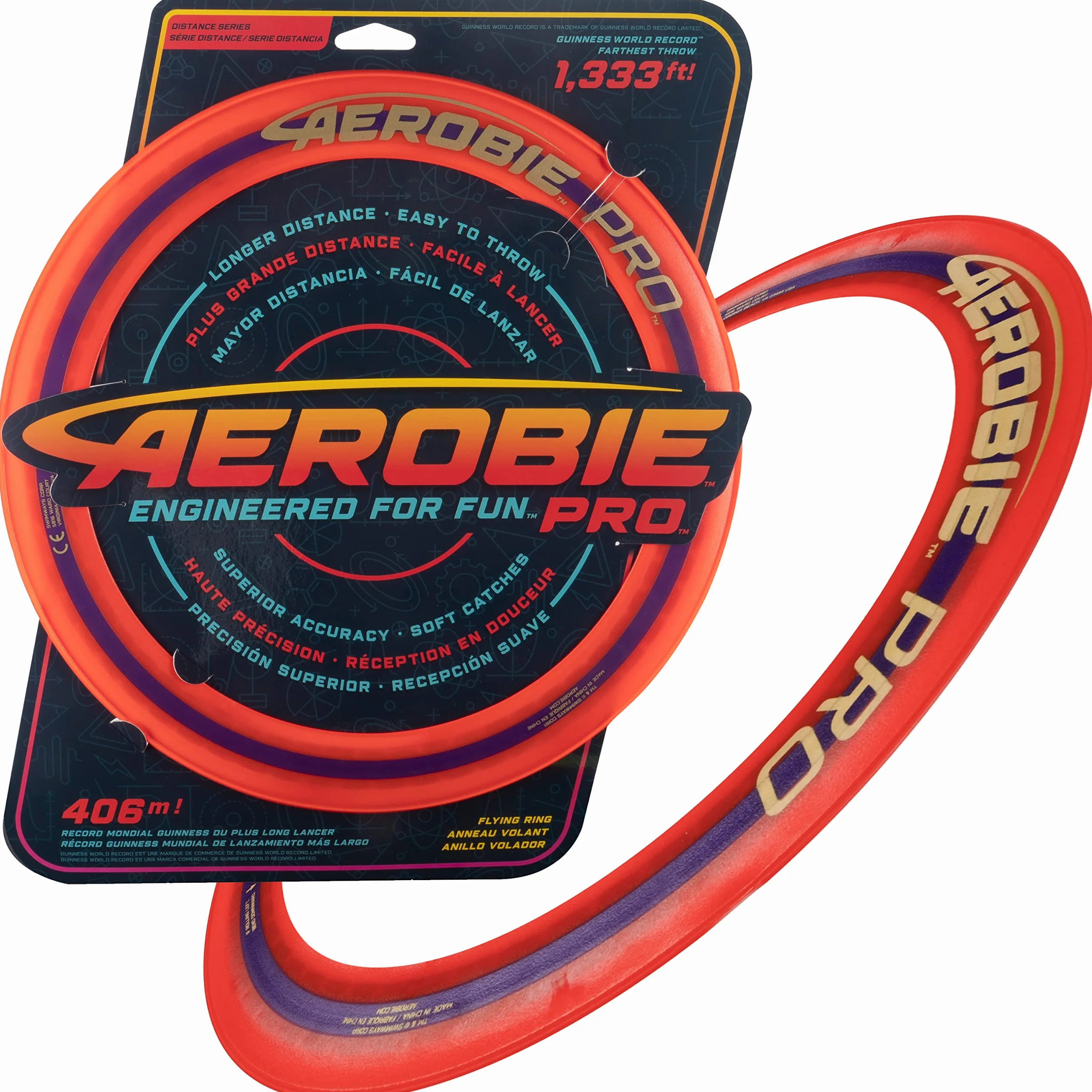 TKC Aerobie Pro A13 Anello Volante 33 cm Colori Assortiti 1 pezzo