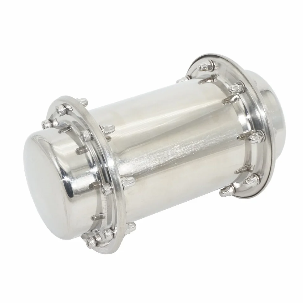 Moumou Time Capsule anticorrosione impermeabile contenitore in acciaio INOX 7.3 Inch
