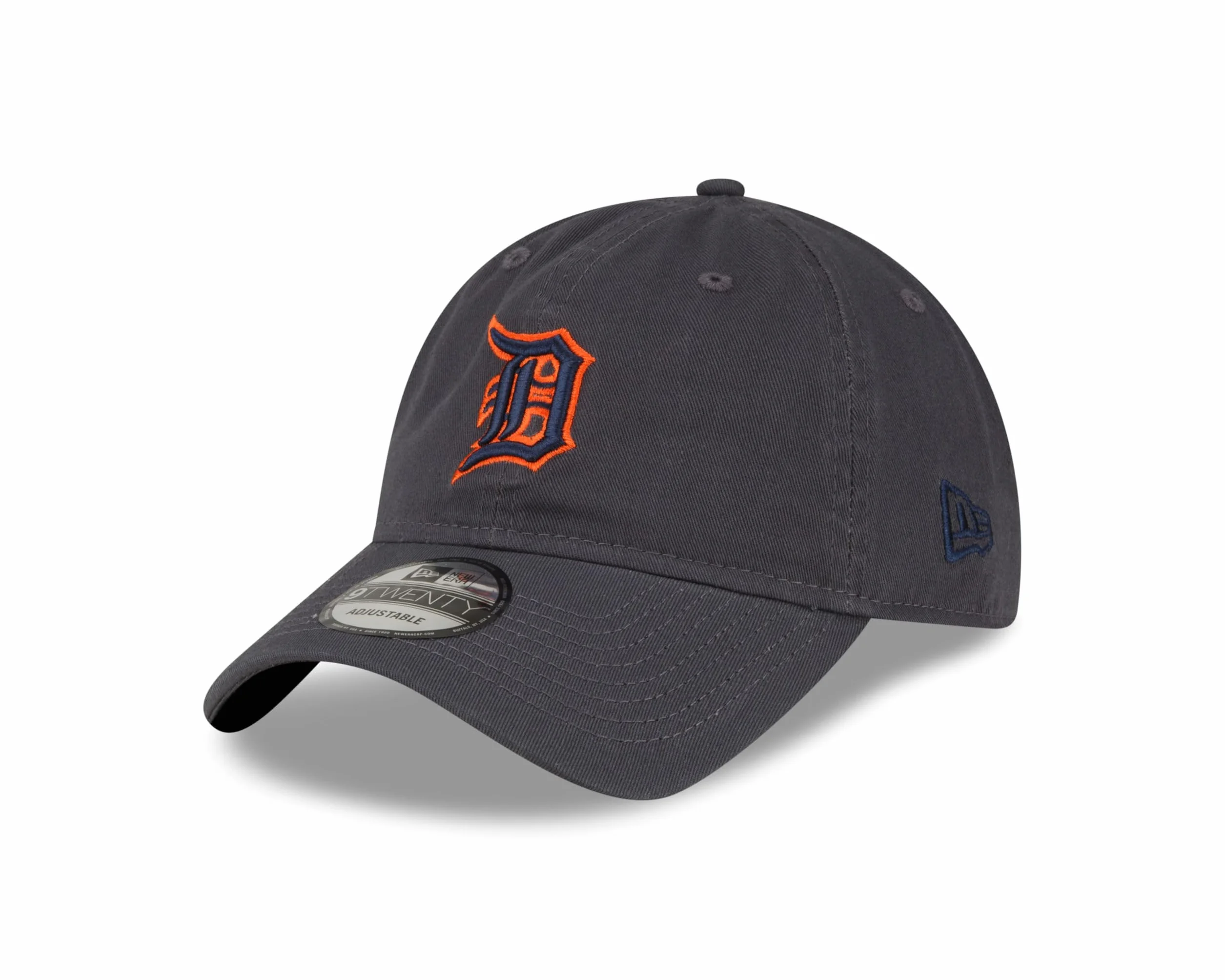 New Era Detroit Tigers MLB Core Classic Grigio 9Twenty Berretto Regolabile