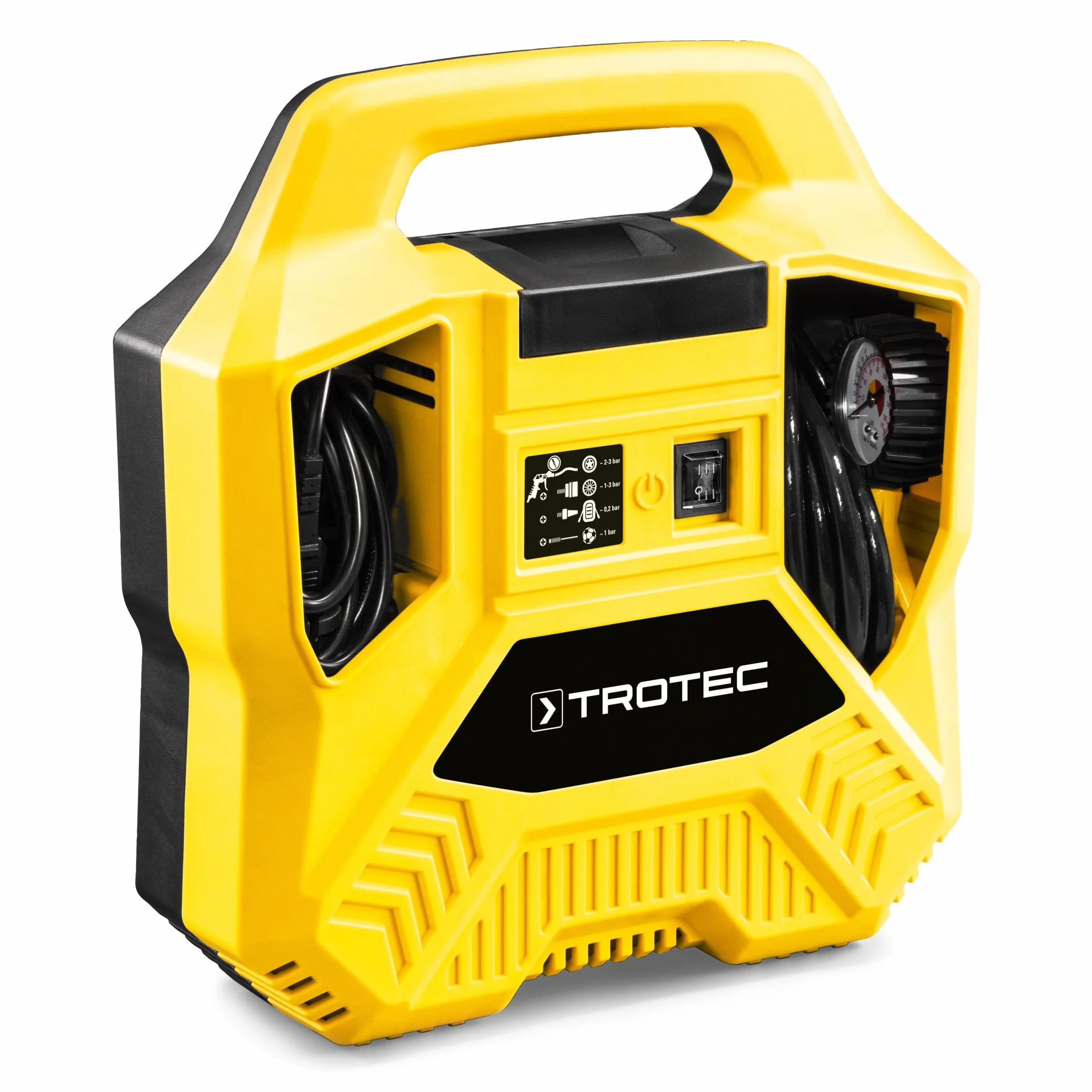 TROTEC Compressore PCPS 10-1100 1.100W 8 bar 9 pezzi LED