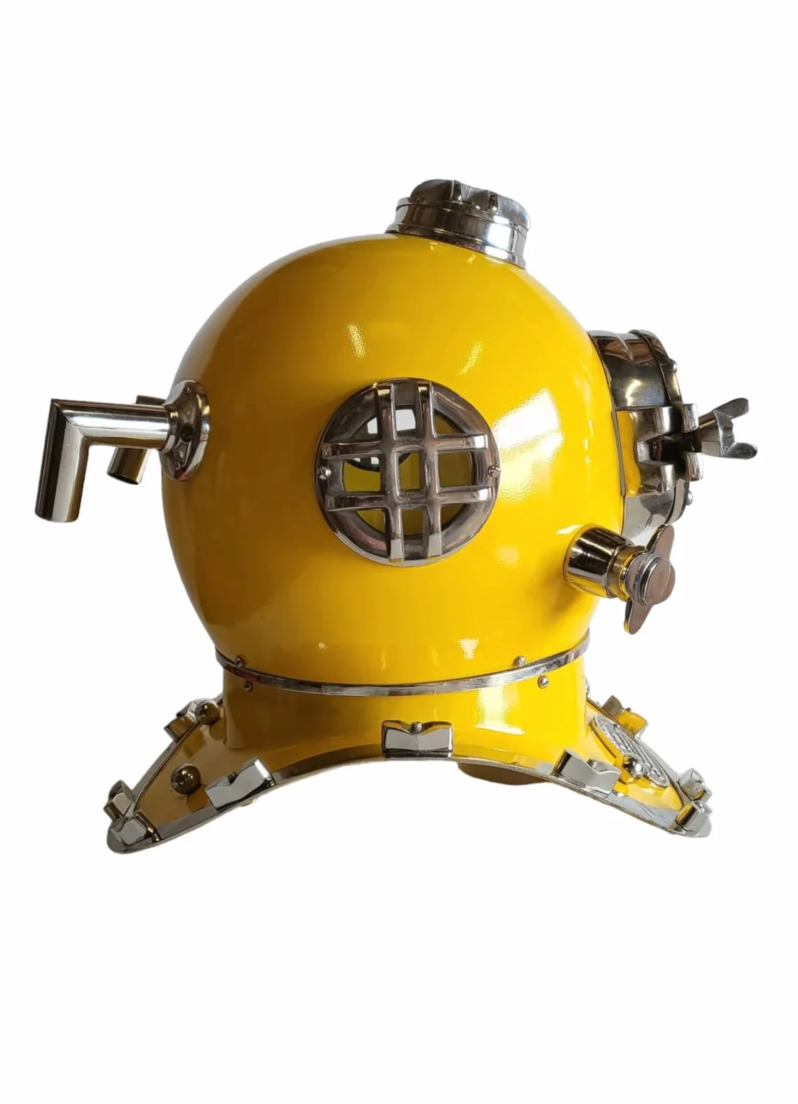 Casco da immersione in ottone massiccio vintage per ufficio casa