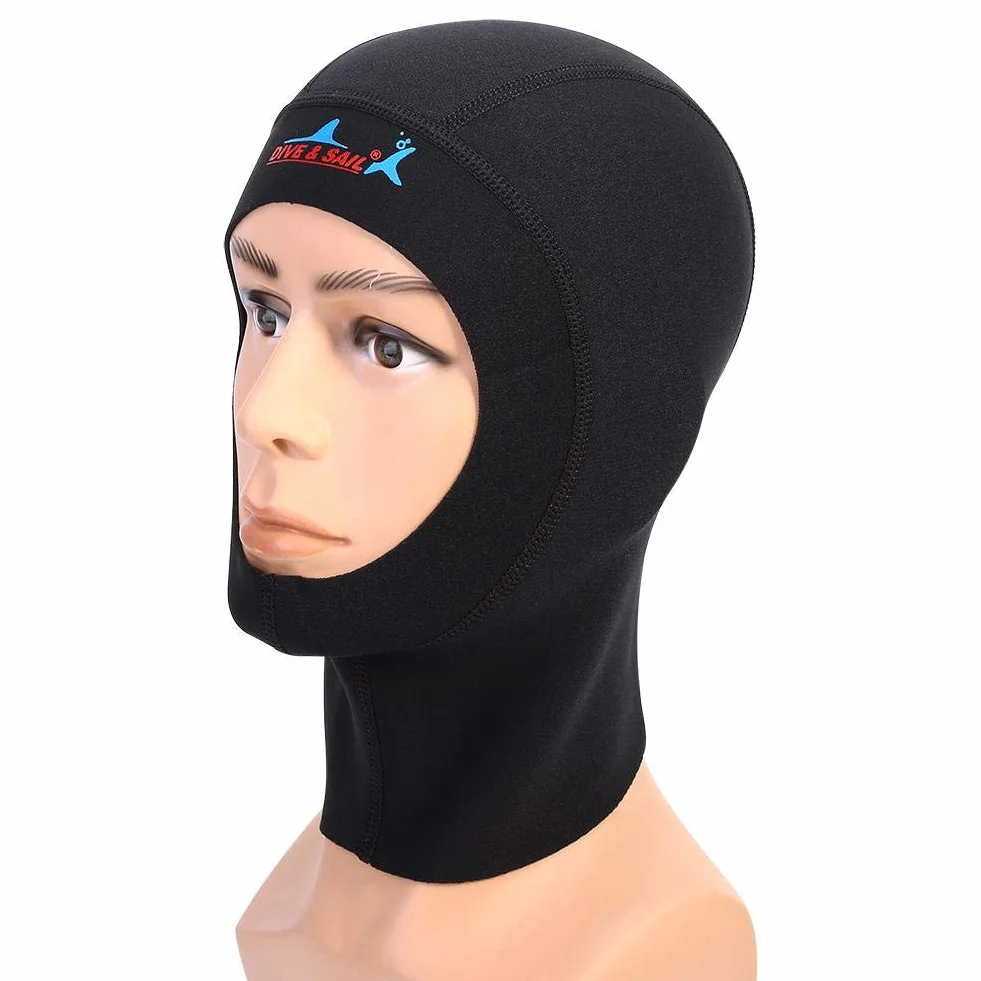 Cappuccio per Muta 1/3MM Termico Neoprene Cappello da Sub Surf Uomo Donna L-1 mm Sport Acquatici