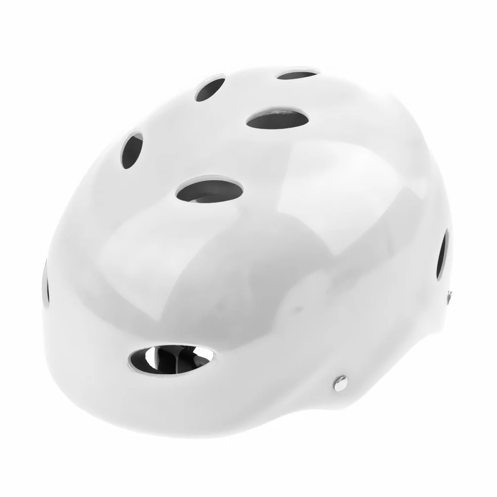 Casco Kayak Canoe Skate Acqua Sport 3 Taglie Bianco