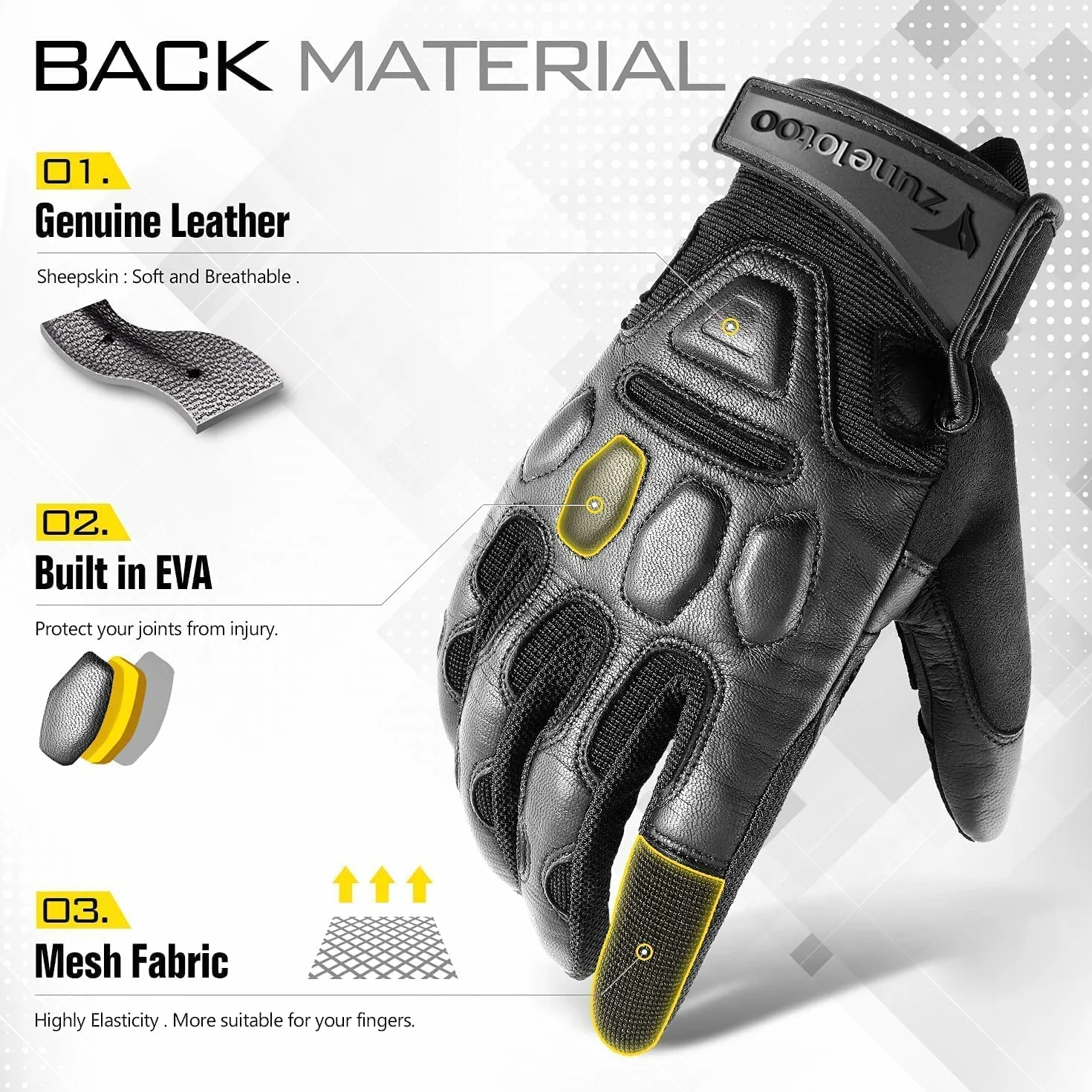 Zune Lotoo Guanti Tatticai Militari Vera Pelle Uomo Guanti Moto Touch Screen Guanti Softair Sportivi per Guanti Paintball Caccia Escursionismo Motocross Bici Ciclismo Da Lavoro