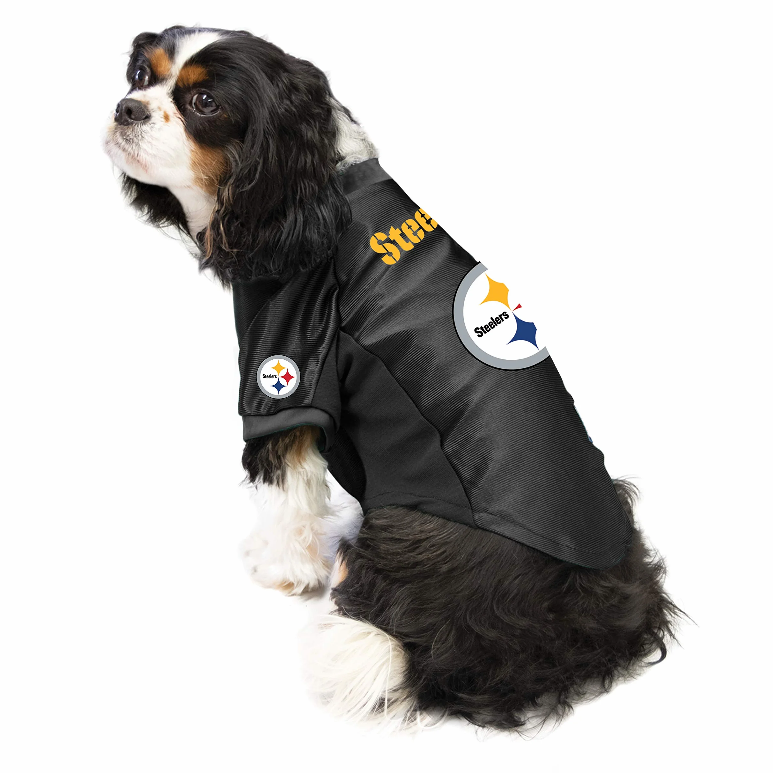 Littlearth Pittsburgh Steelers NFL Stretch Pet Jersey per cani di grossa taglia