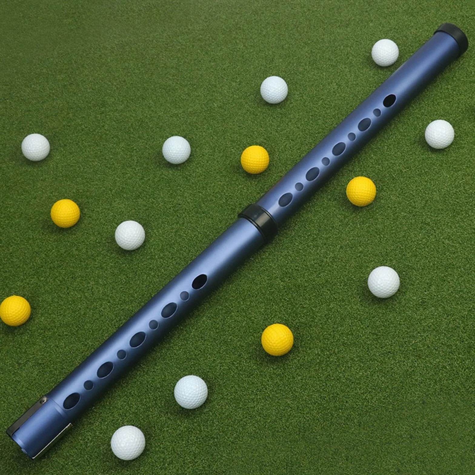 Tubo per Recupero Palline da Golf Accessori Portatili Regalo per Golfisti Tubo per Raccogliere Palline da Golf Tubo per Raccogliere Palline da