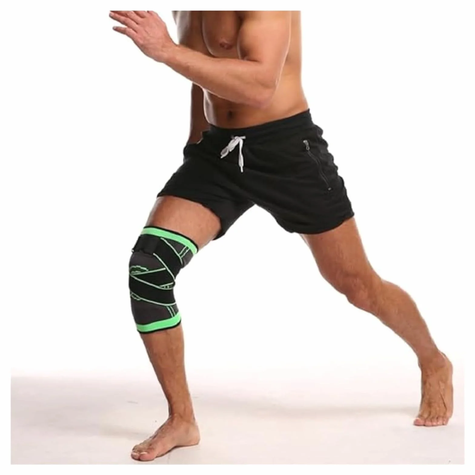 ERICAT Knee Stabilizer for Running, Cycling, Basketball, Fitness, Mountaineering