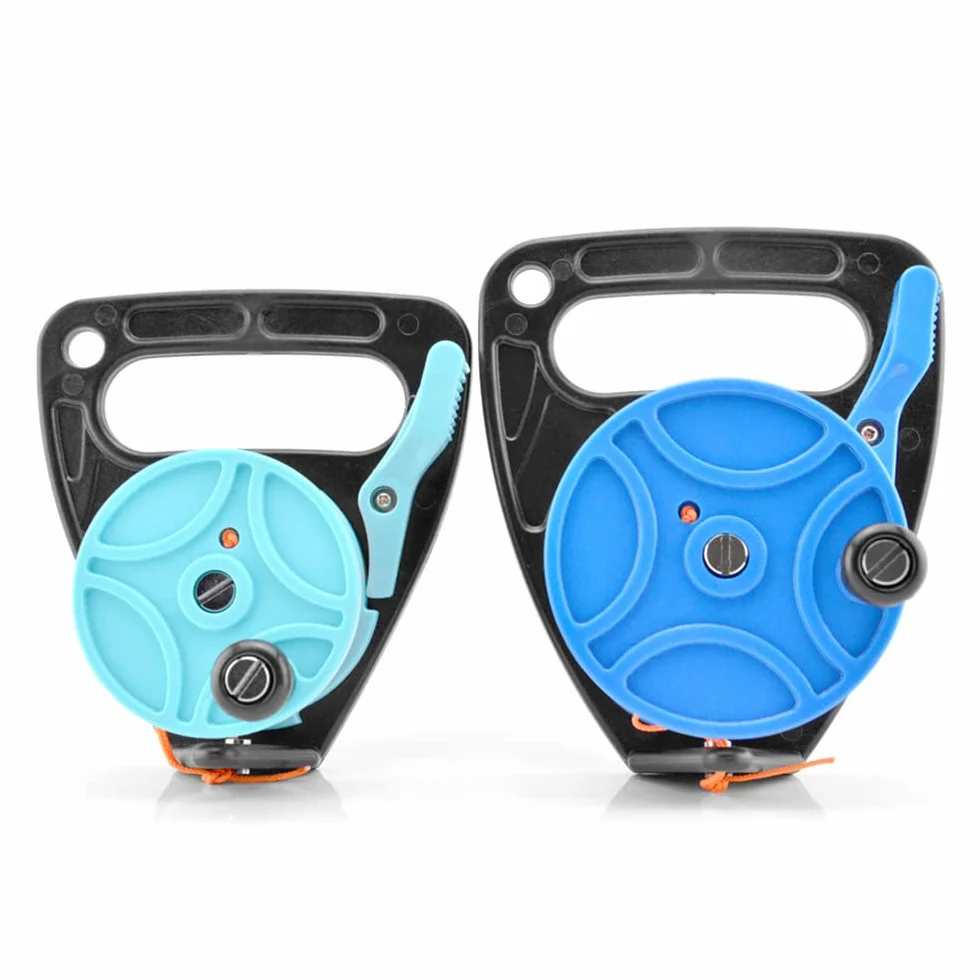 Mulinello da immersione 46 m/83 m con stopper per subacquea e snorkeling