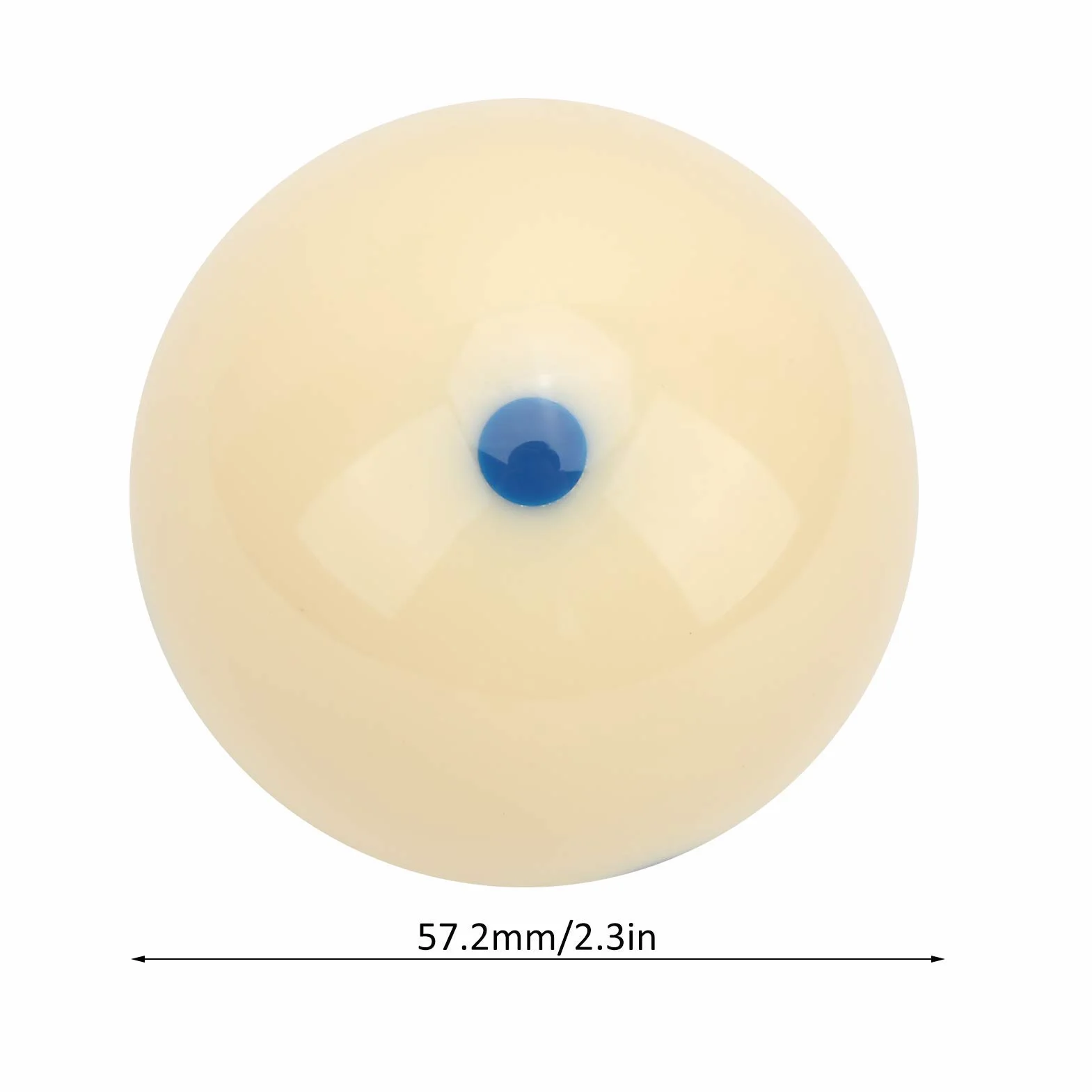 DOT-Spot Cue Ball 57,2 mm Pool Standard Training Ball