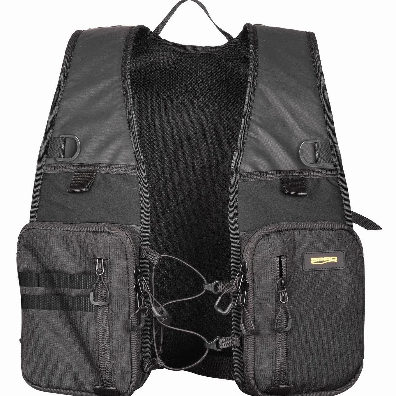 Spro Active Pack 15 42 x 26 x 12 cm – Borsa da pesca per esche artificiali, giubbotto da pesca con tasche, zaino da pesca, borsa per esche artificiali