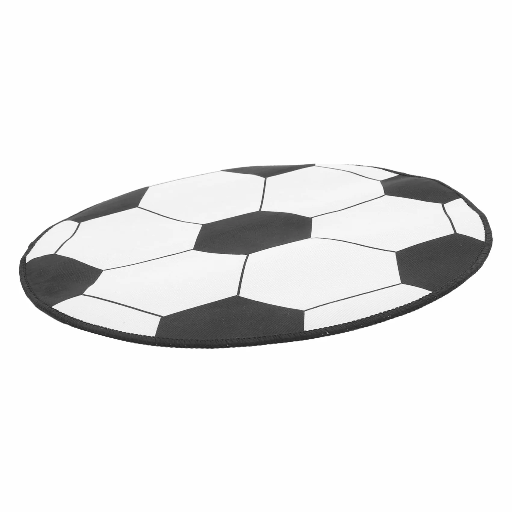 Tappeto da Calcio Rotondo Diametro 23 Pollici Antiscivolo per Ufficio Soggiorno