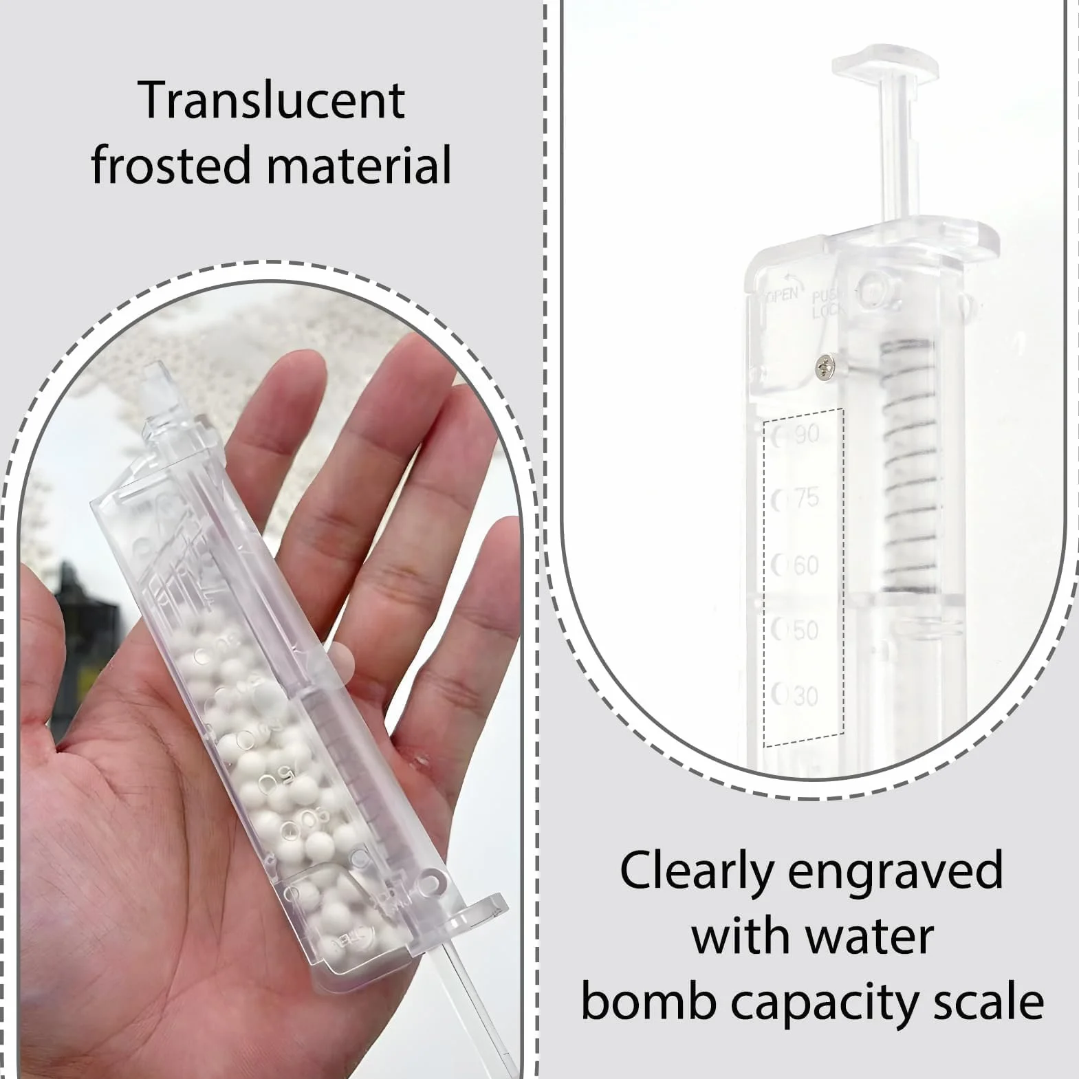 6mm Airsoft Quick Loader, Accessorio Universale per Caricamento rapido - Contiene Fino a 100 BB