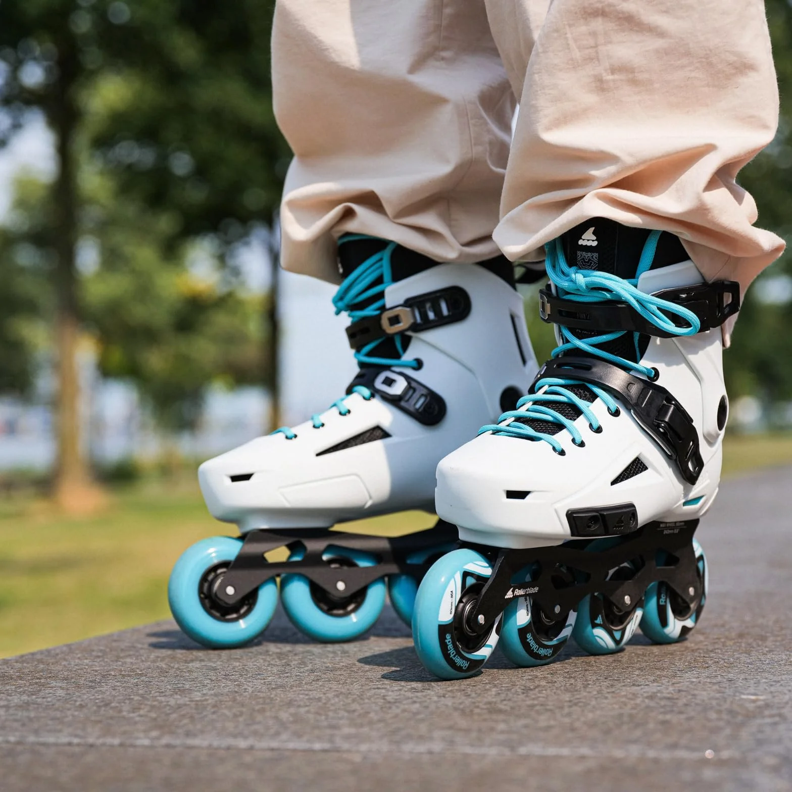 Rollerblade Lightning W, Pattini in Linea Donna