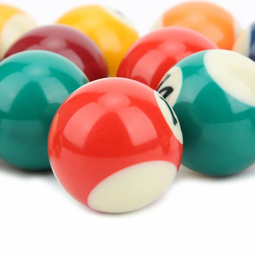 Set Completo di Palle da Biliardo 38mm Mini Palla da Biliardo 16 Pezzi Portatile