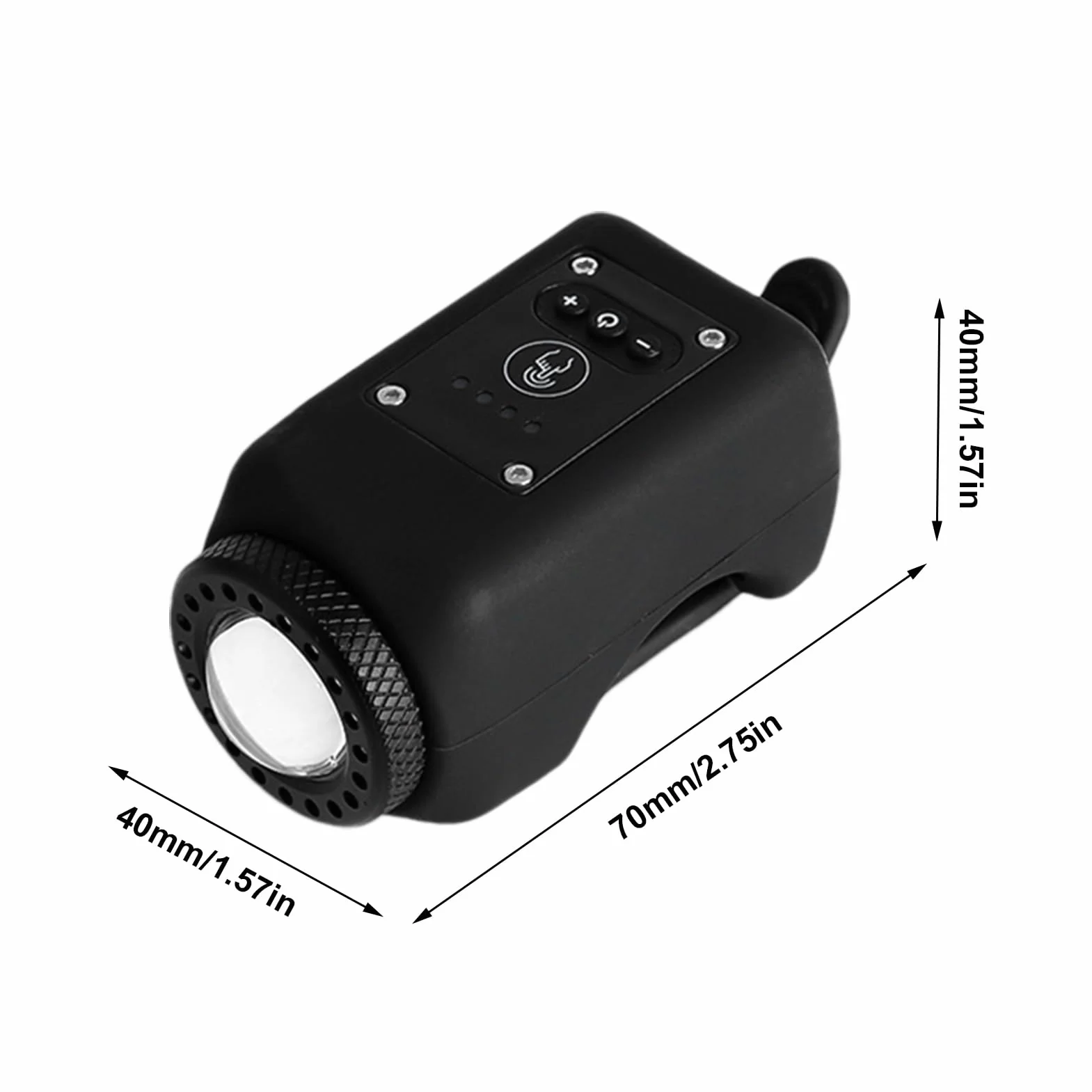 Campanello per bici con allarme forte, ricarica USB, multifunzione, elettronico, per mountain bike