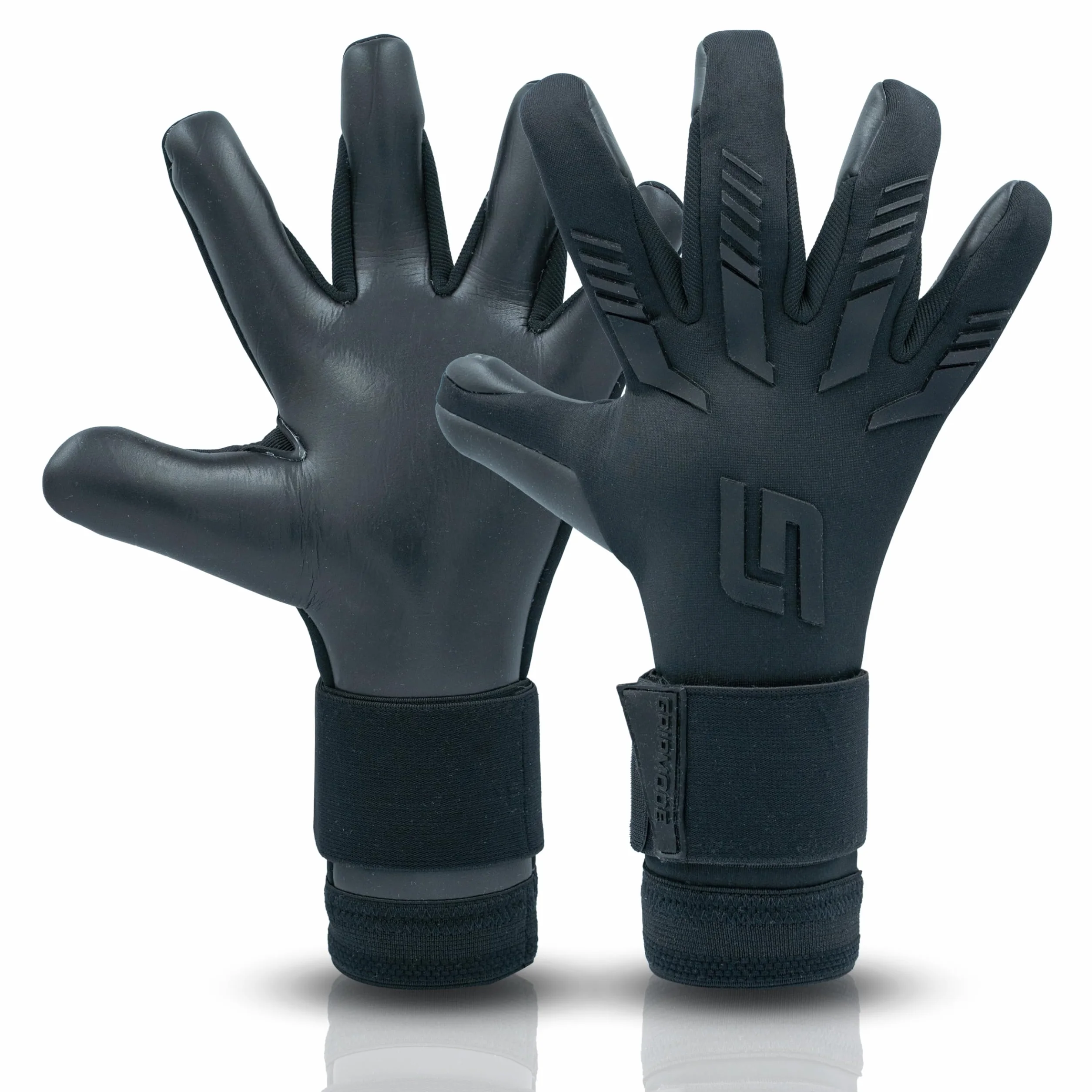 GRIPMODE Blackout Hybrid 2.0 Guanti da portiere con rivestimento in lattice Griptec® taglia 7-11
