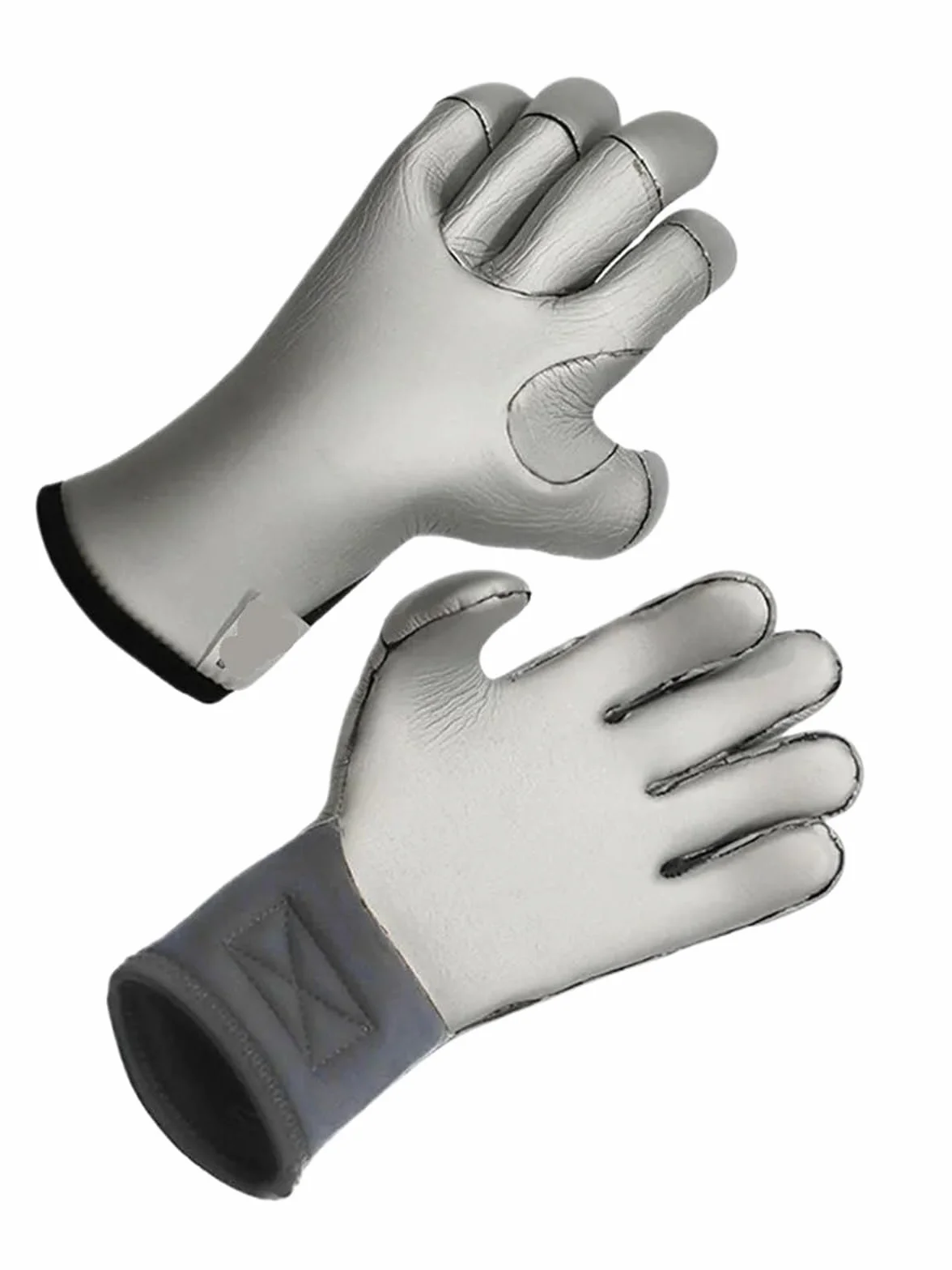 Generico Guanti da sub in neoprene Kevlar da 5 mm - Guanti antiscivolo, resistenti all'usura e anti-puntura for snorkeling, pesca e nuoto