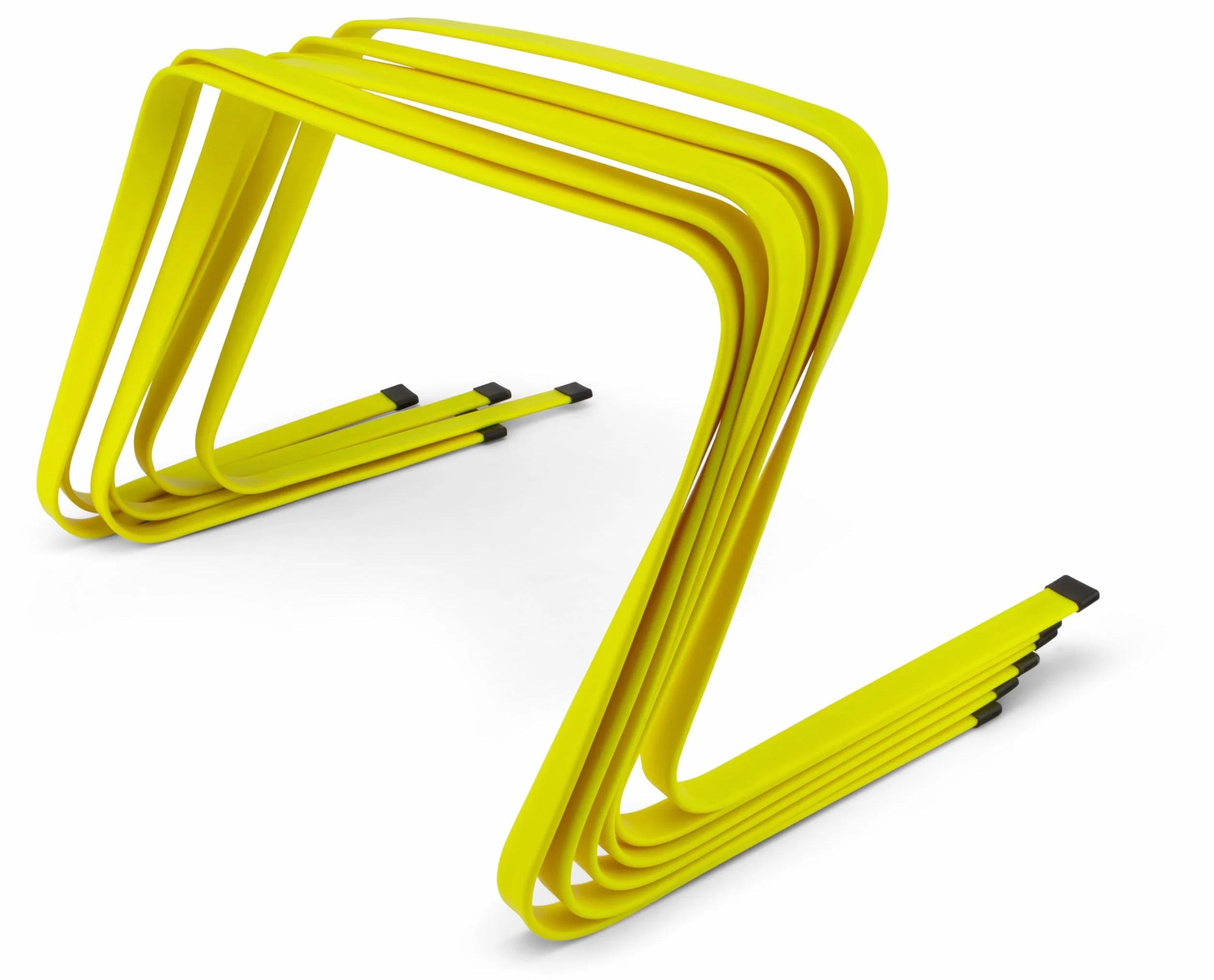 HAEST Ostacoli Flessibili per coordinazione 6 Pezzi 16 cm 22 cm 30 cm
