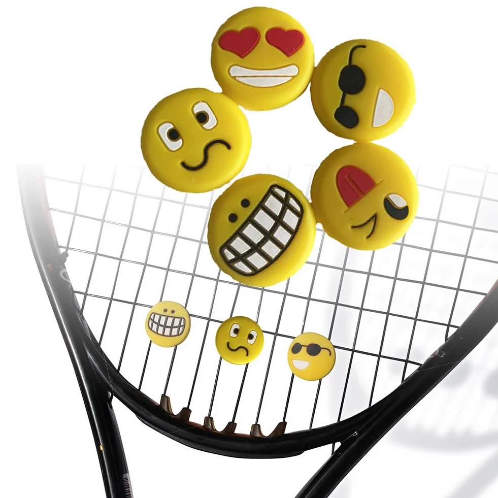 Tokaneit Ammortizzatore per Racchetta da Tennis in Silicone 5 Pezzi
