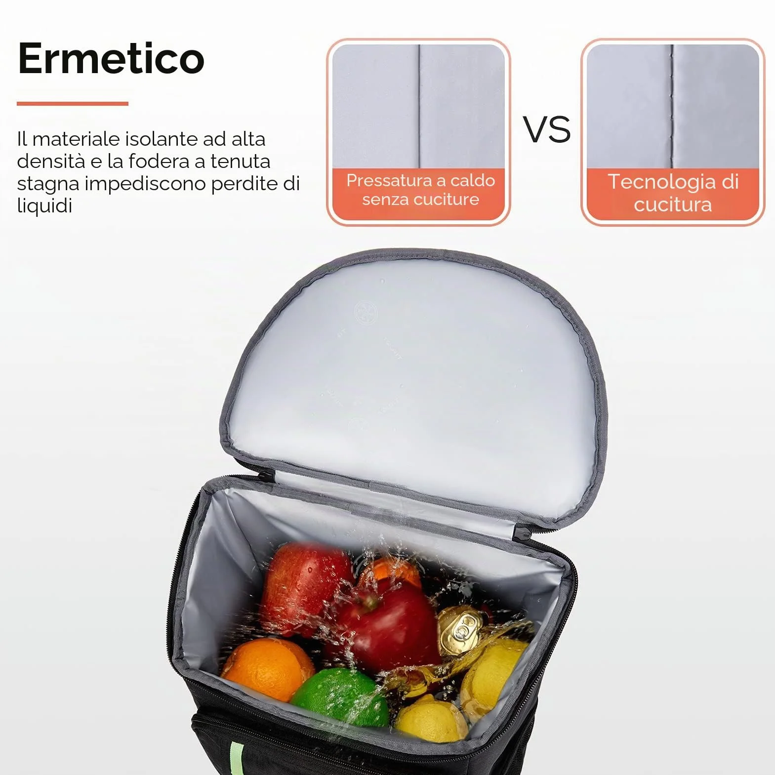 TOURIT Borsa Termica Frigo 28 L Isoterma Campeggio Picnic