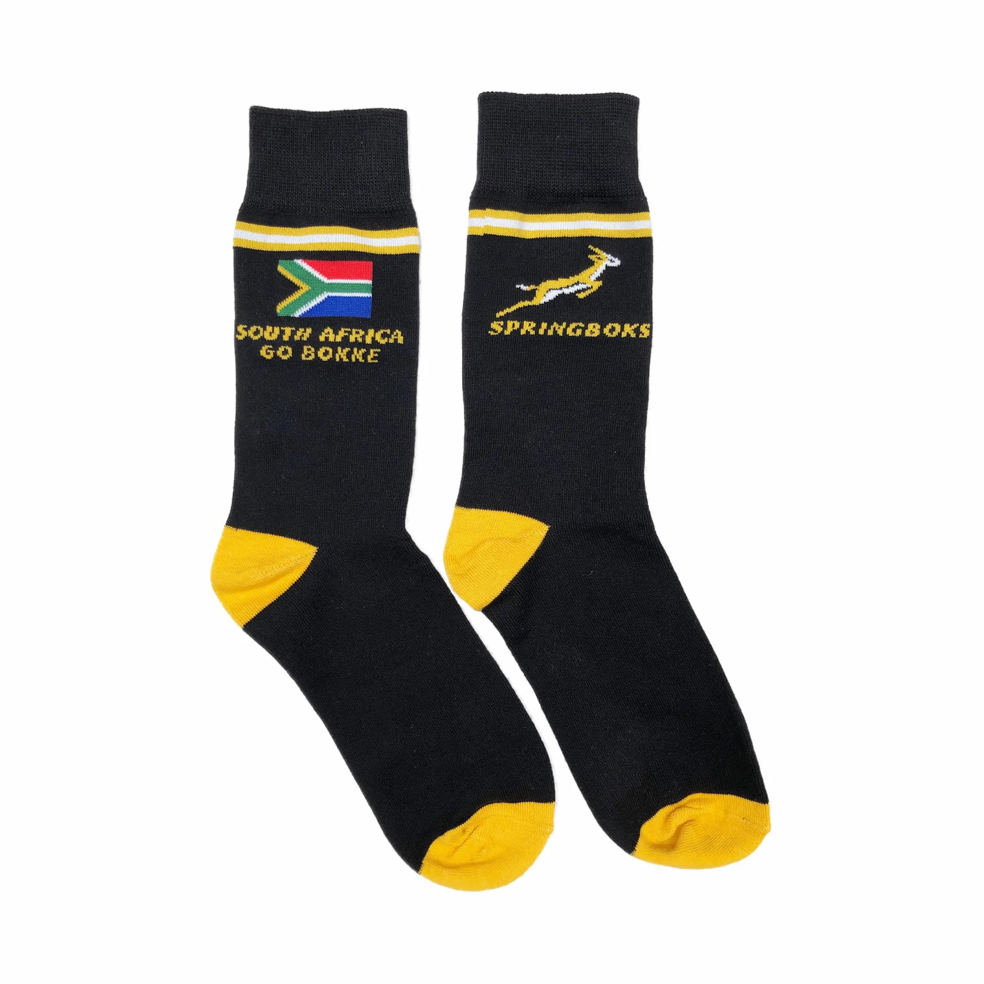 Calzini Rugby Springboks Sud Africa – Unisex Cotone, Set da 2 Paia