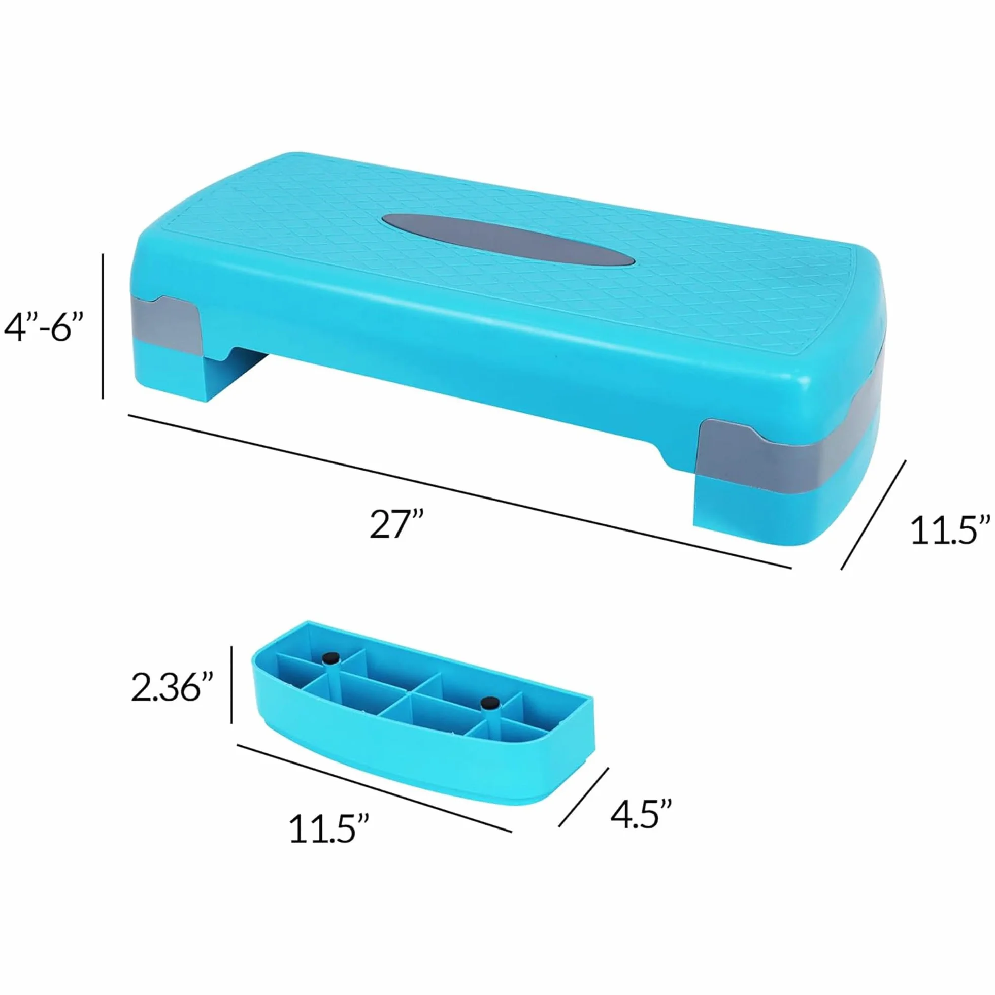 Signature Fitness Adjustable Aerobic Stepper Step Platform
