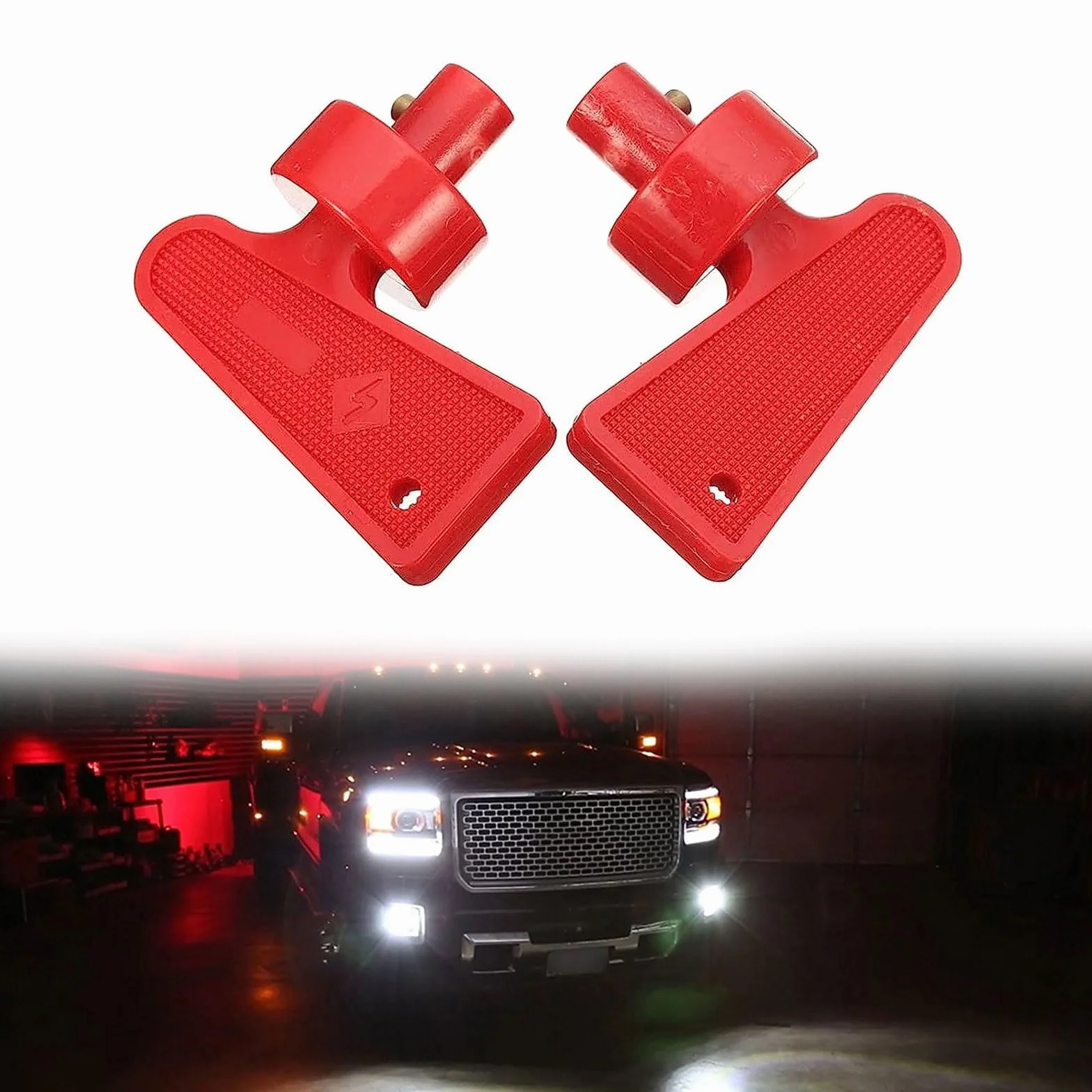 Stacca Batteria per Auto e Barca Con Interruttore Isolatore - 2 Pezzi Con Chiavi Battery Switch Disconnessione