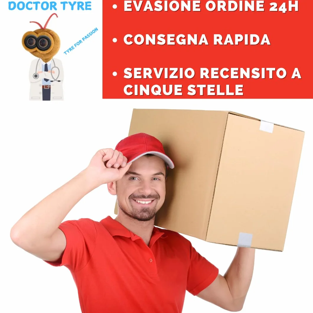 Doctor Tyre by Malatesta 205/75 R16C 110/108N M+S4 – Pneumatico Ricostruito per Trasporto Leggero – Gomma Off Road Misto Strada/Fuoristrada – Omologato e Sostenibile