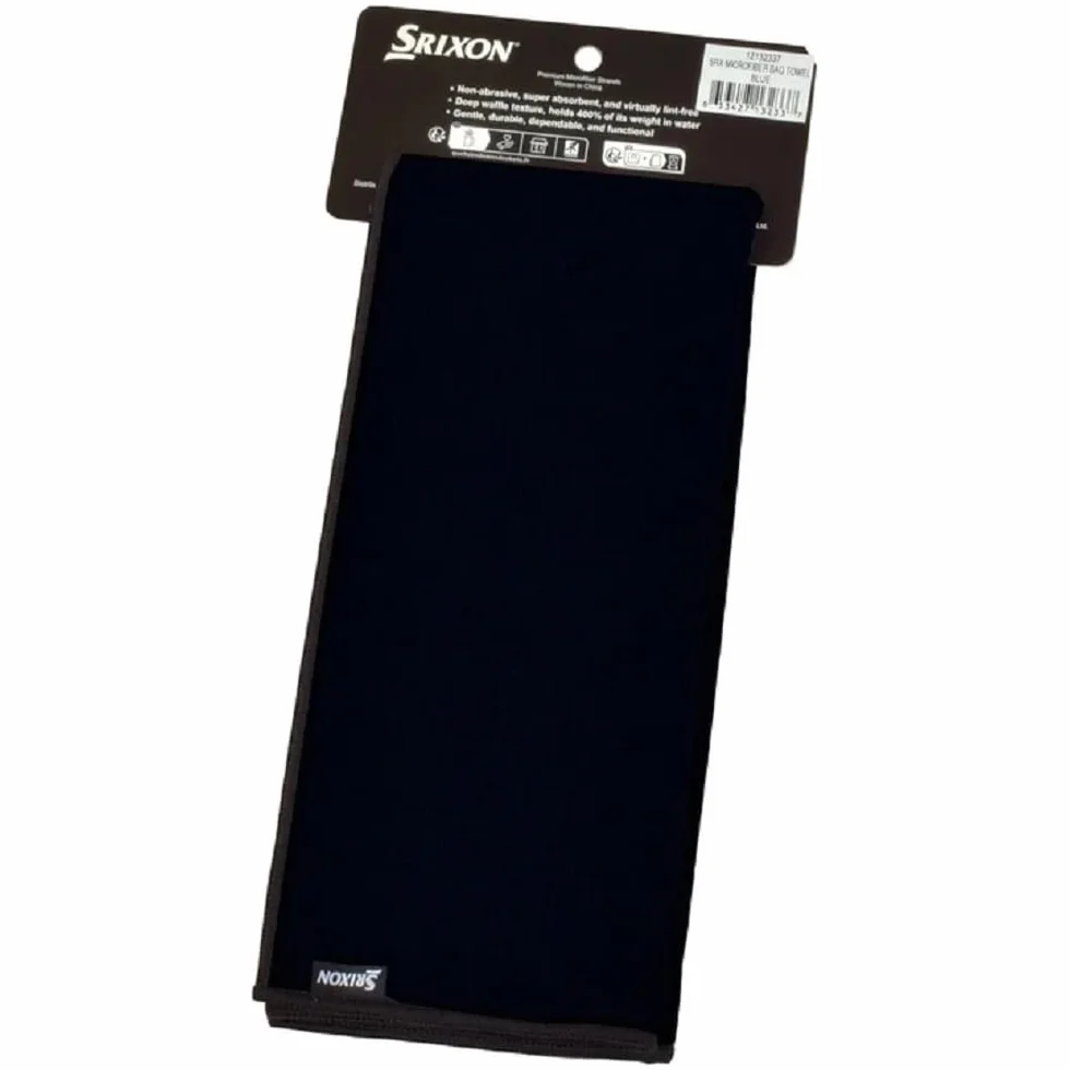Srixon Microfiber Golf Towel 16"x 24" Nero