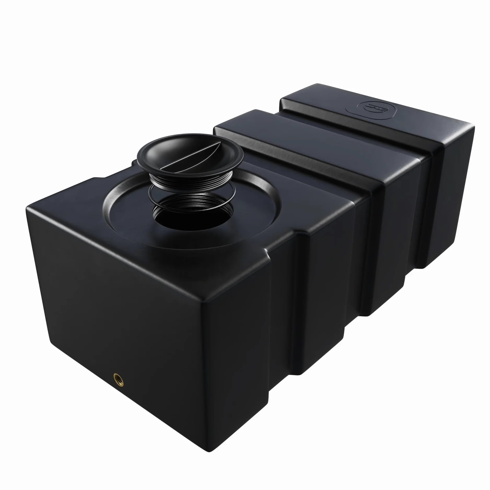 Varile 80L Serbatoio per Acqua Potabile Ermetico | Resistente al Trasporto | Adatto per Alimenti | Per Barche - Camper - Rimorchi (Nero)