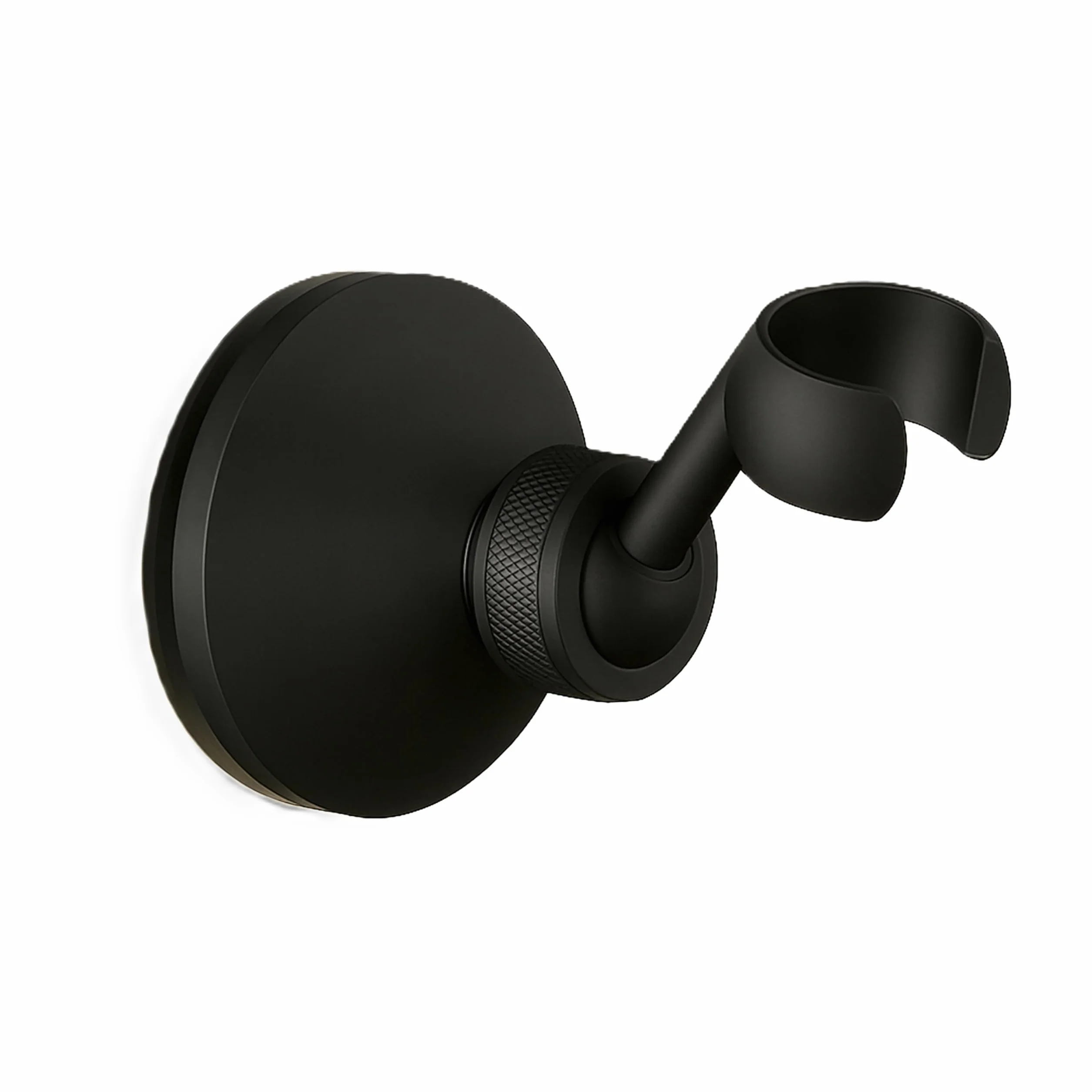 Supporto per doccia magnetico, girevole a 360°, materiale robusto e durevole, perfetto per furgoni/camper/furgoni, resistente all'acqua e alla ruggine, sicuro e antiscivolo (nero opaco)