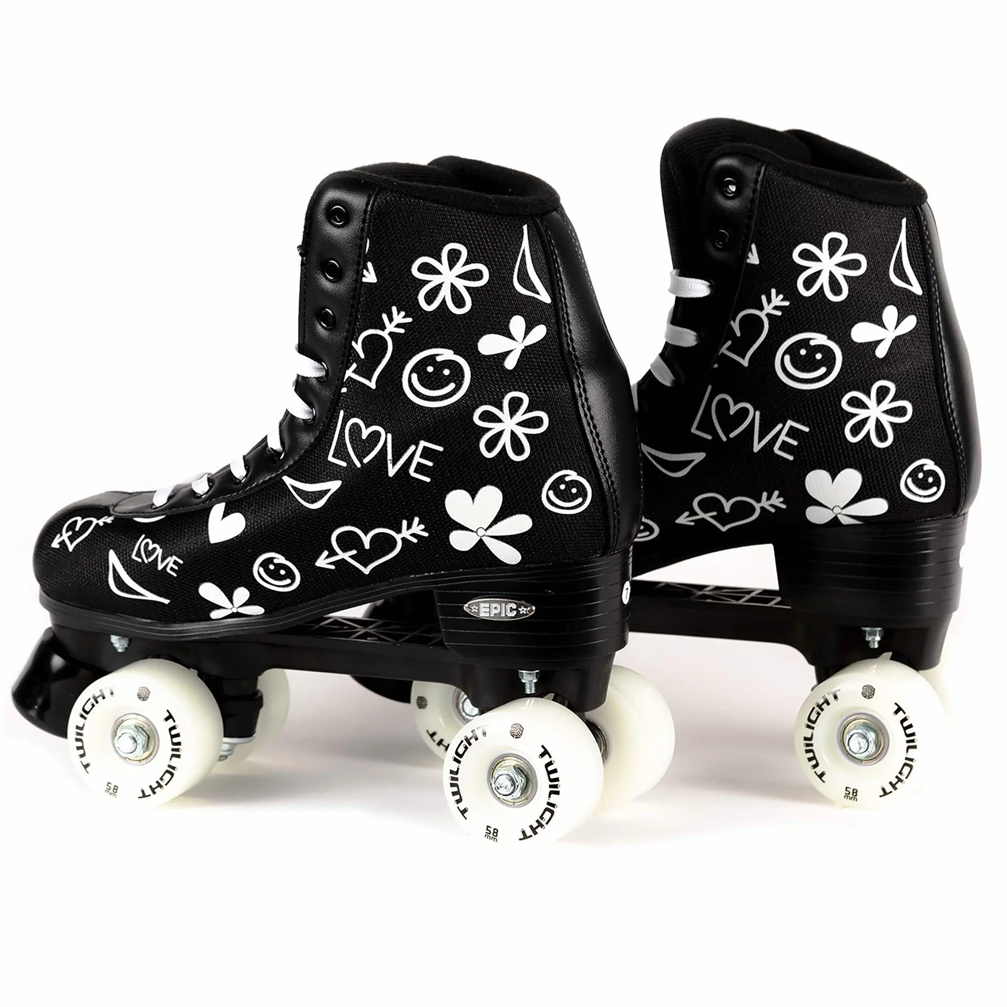 Epic Skates Womens Luv Quad Roller Skates