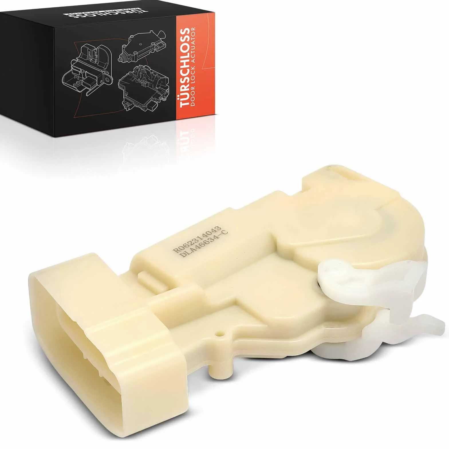 Frankberg Serratura porta serratura auto Anteriore sinistro Compatibile con Yaris Verso P2 Yaris P1 Yaris Verso Van P2 Replace# 6912052030,746-634