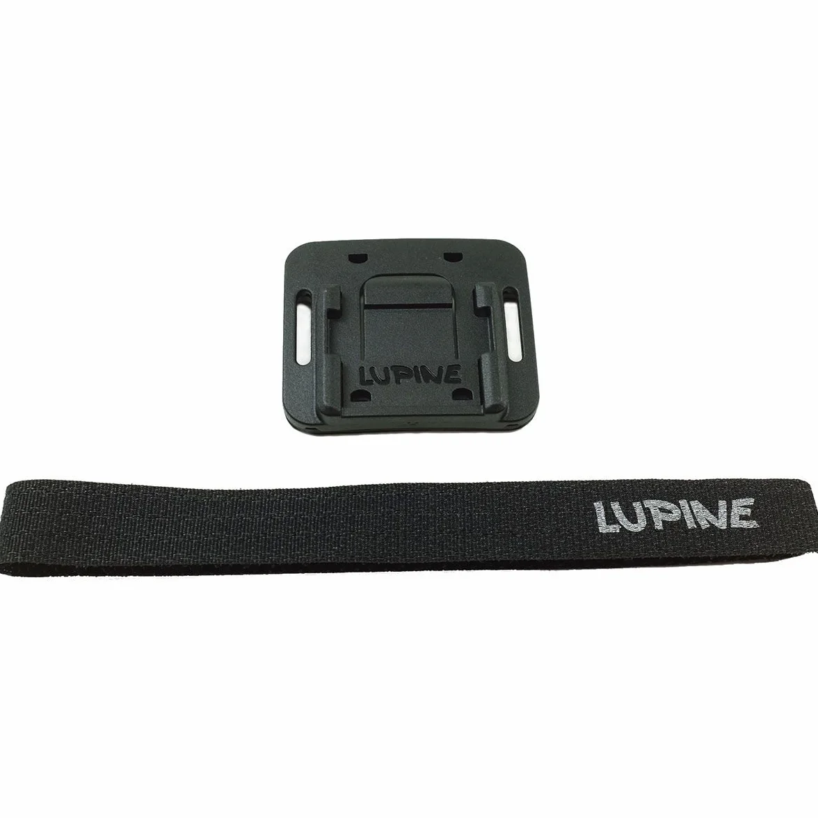 Lupine Fissaggio Casco Piko/Blika frontclick, Lampada Unisex Nero
