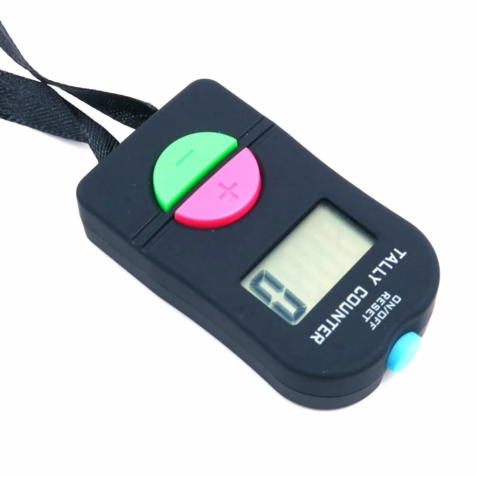 Contatore manuale palmare elettronico DollaTek, funzione addizione sottrazione, contatore digitale piccolo per sport